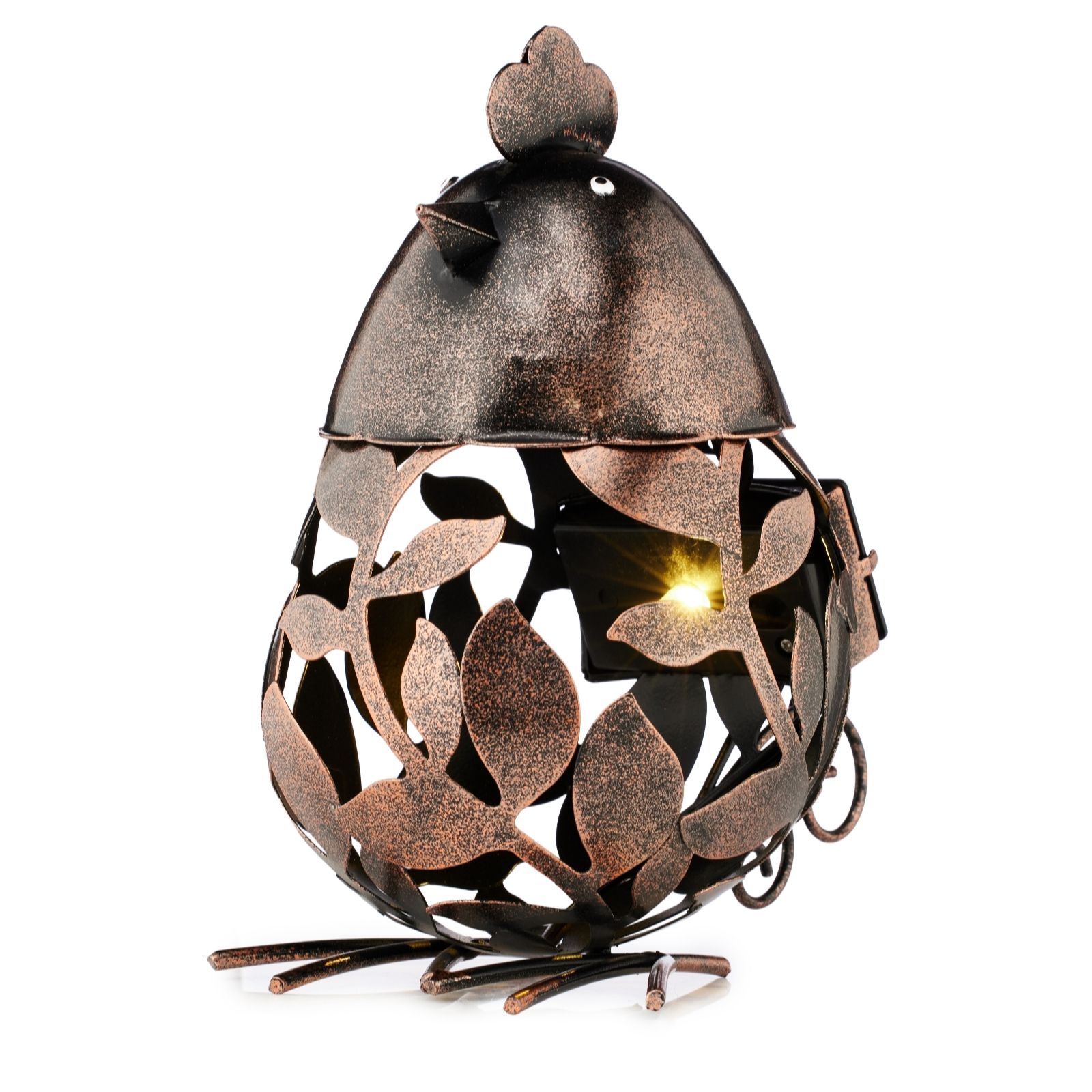 Outlet Garden Stories Metal Chicken Ornament 22cm