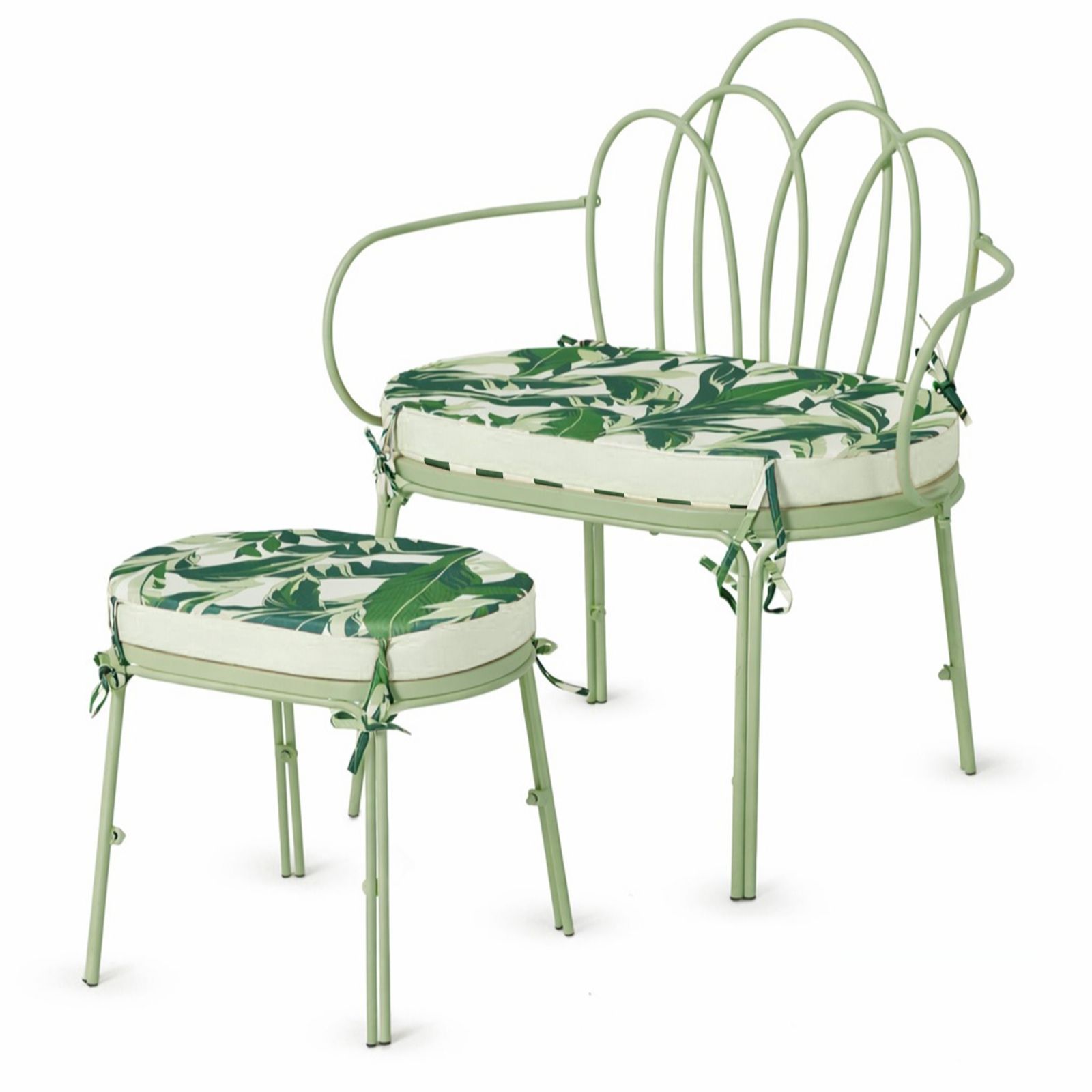 Outlet Amanda Holden Studio 70 Indoor Outdoor Love Seat Set