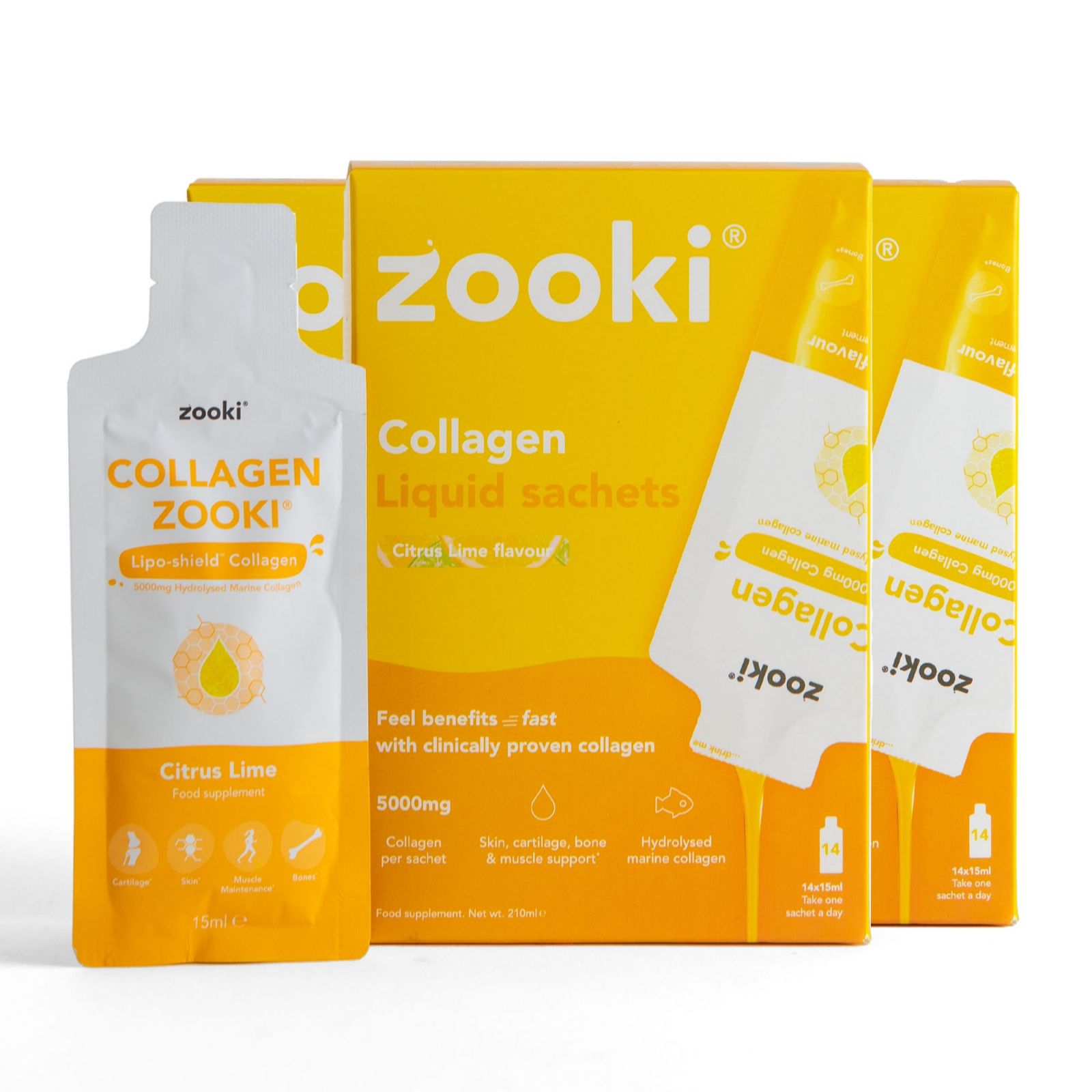 Zooki Marine Collagen Beauty & Health Supplements 6 Week Supply