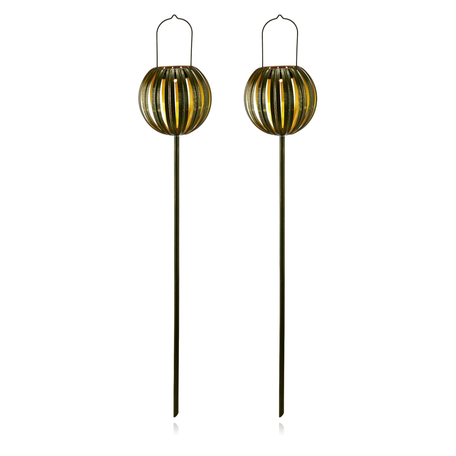 Outlet Studio 70 Set of Two   3-in-1 Solar Stake Lights