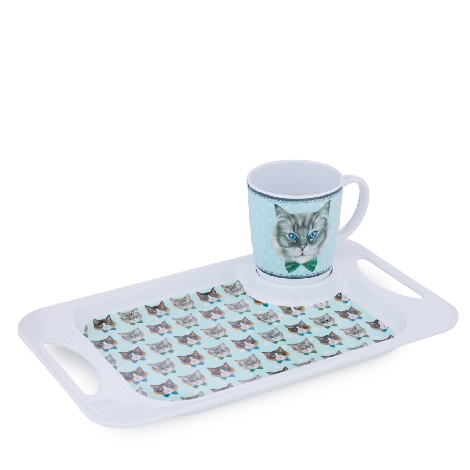 Rosa Lifestyle Lap Tray & Single Handed Mug Gift Set