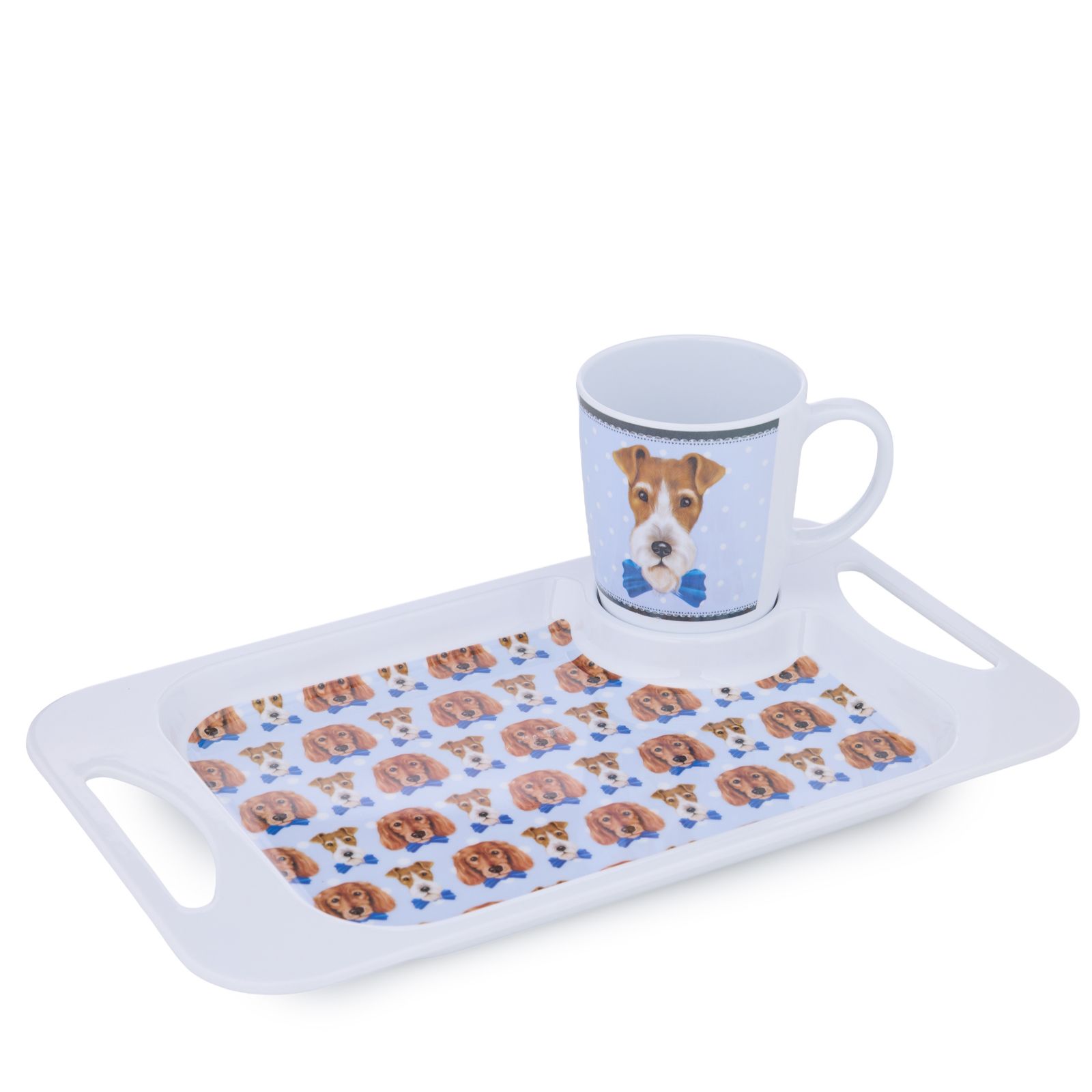 Rosa Lifestyle Lap Tray & Single Handed Mug Gift Set