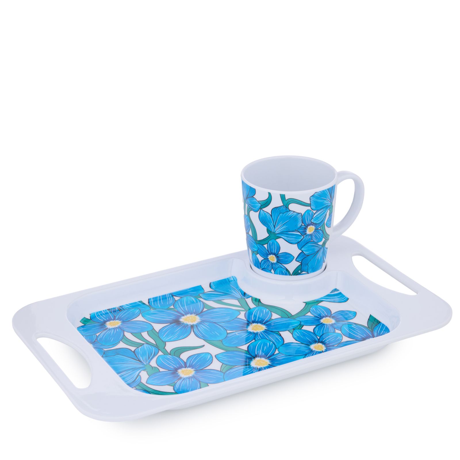 Rosa Lifestyle Lap Tray & Single Handed Mug Gift Set