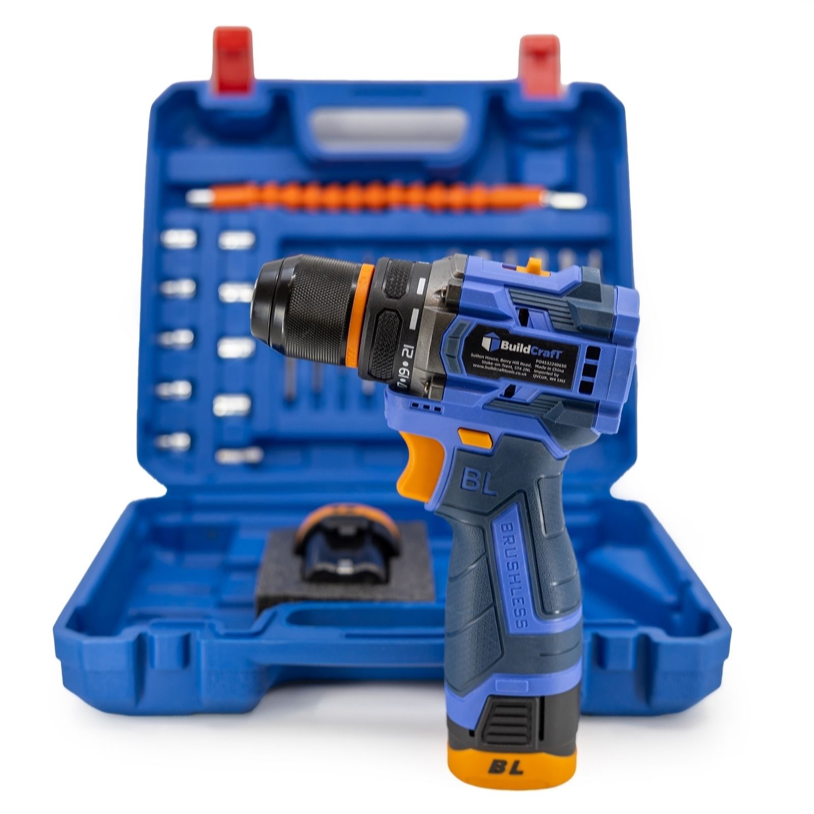 Outlet Buildcraft 16.8v Drill w/2 Batteries