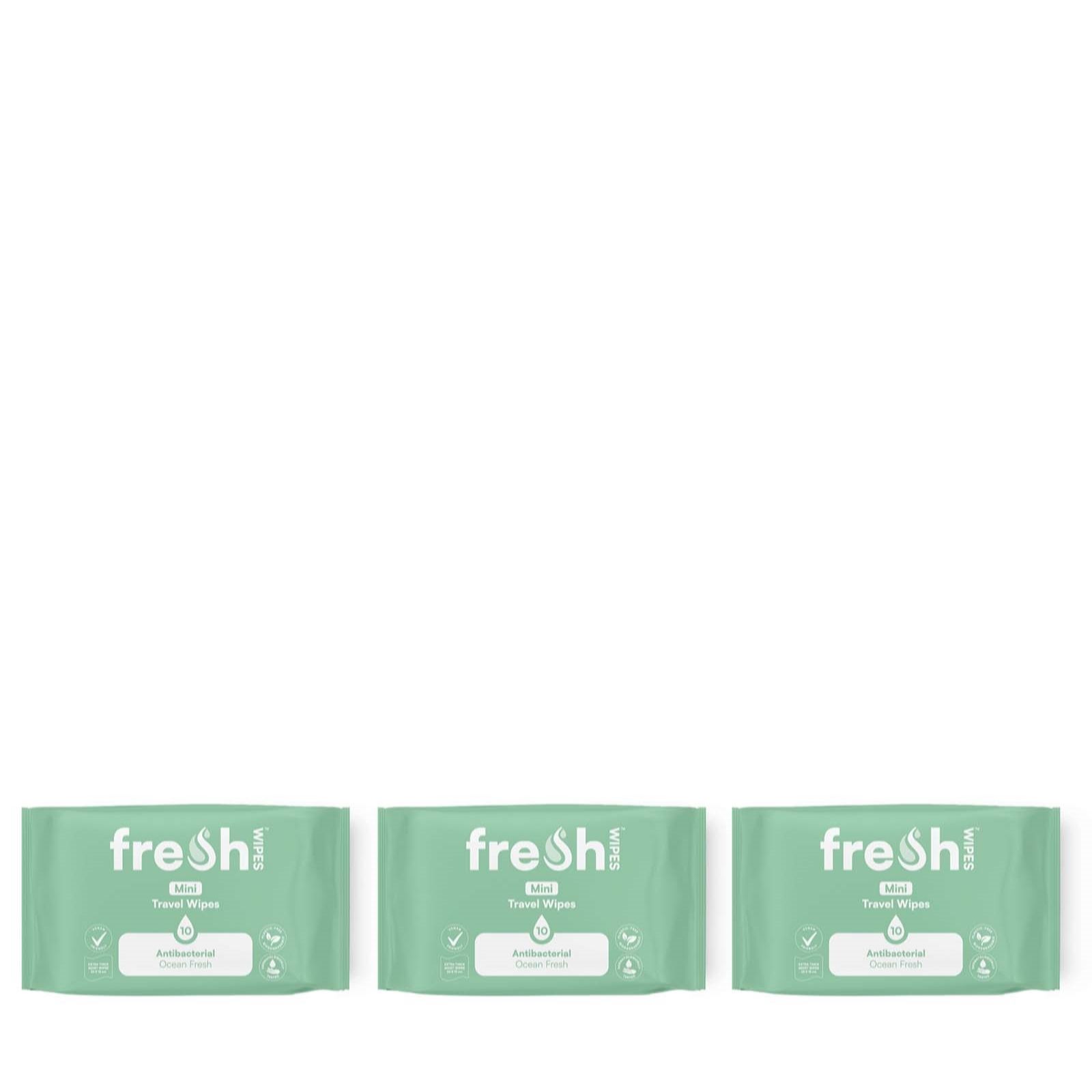 FreshWipes Travel Wipes Set of 3 Packs