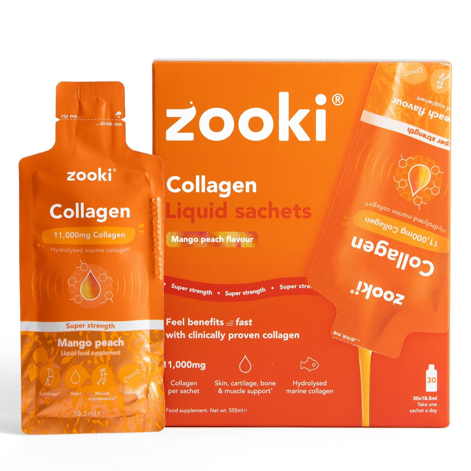 Zooki Super Strength Collagen 1 Month Supply