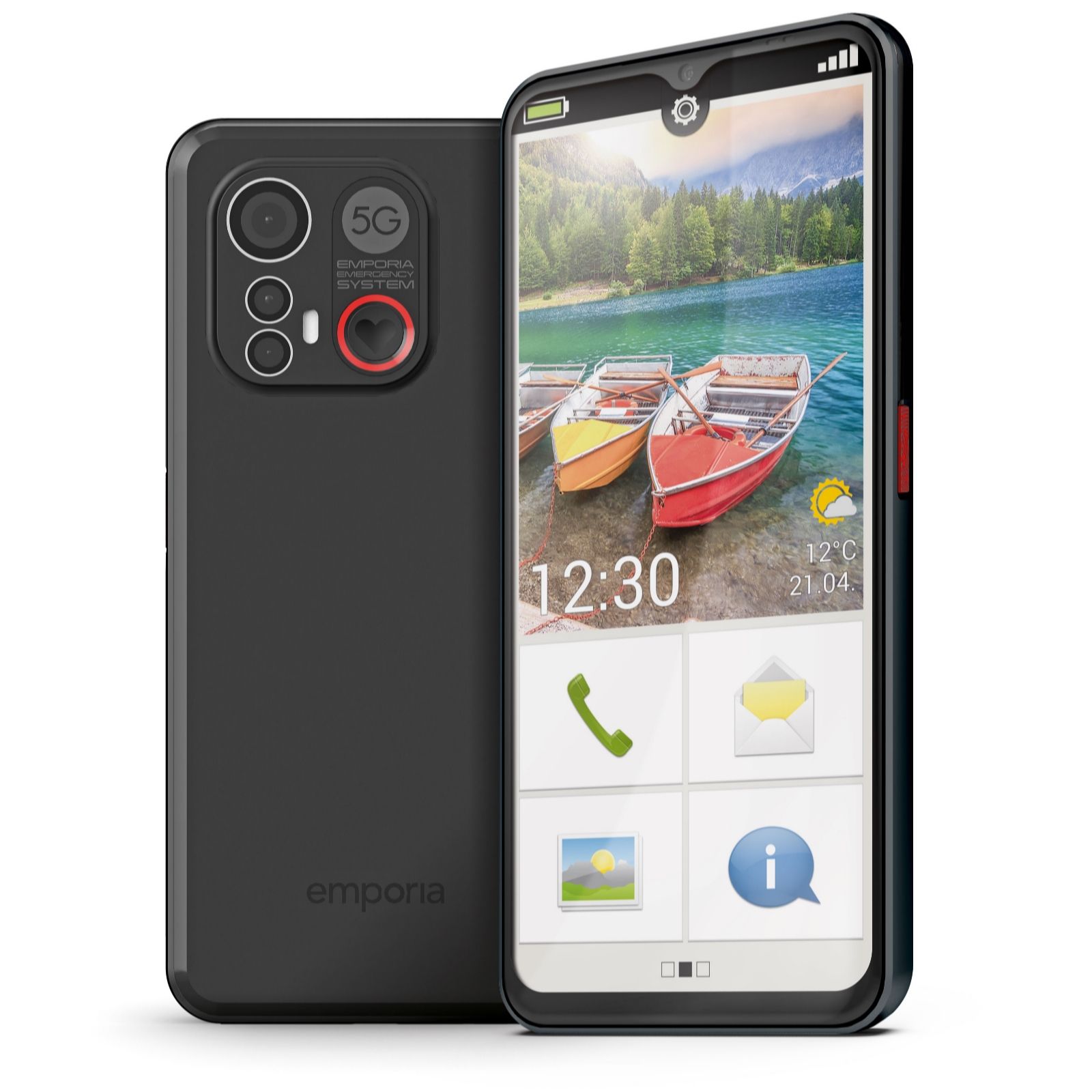 Emporia ME6 128GB Smartphone Black