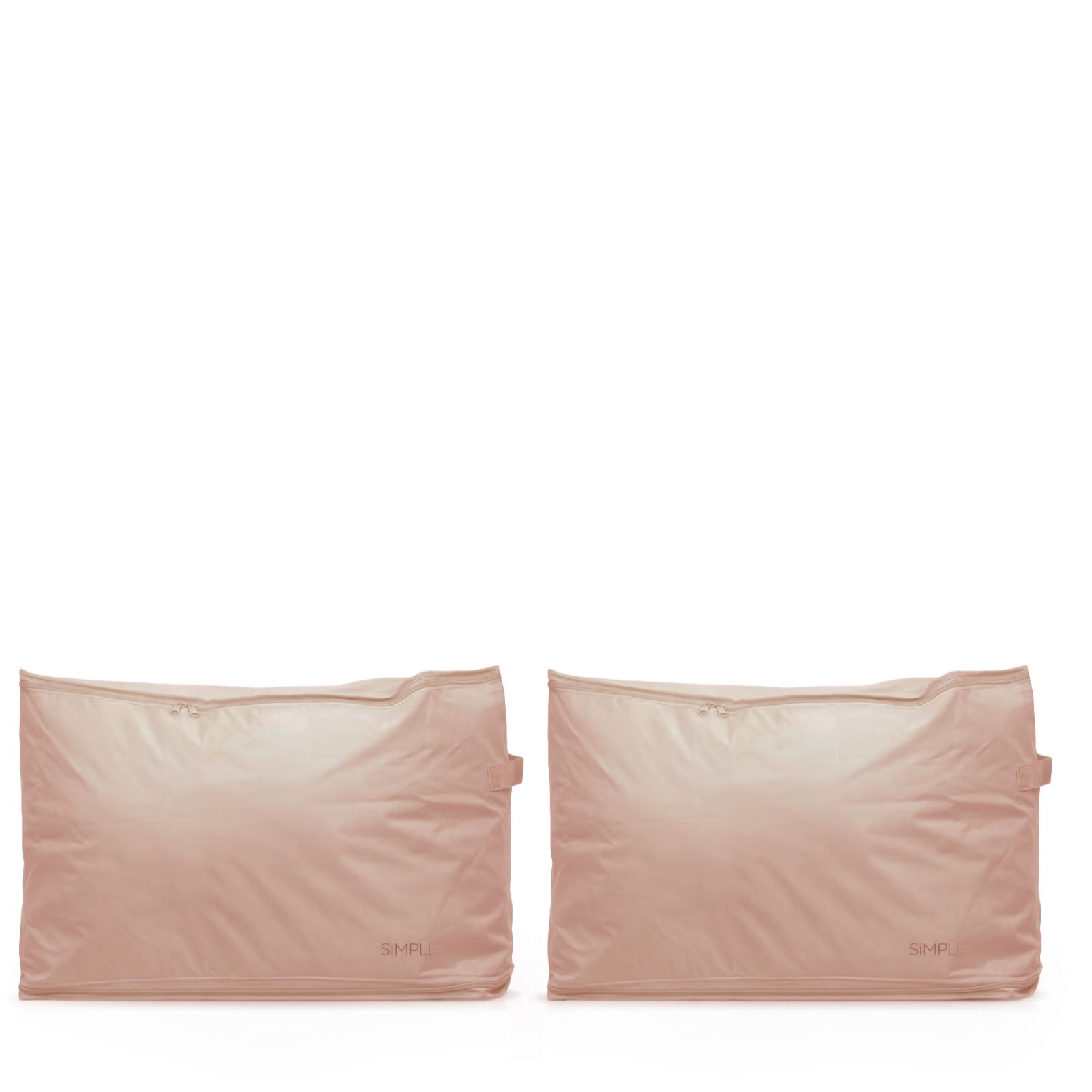 Simpli Set of 2 Space Saving Self Compression Storage Bags