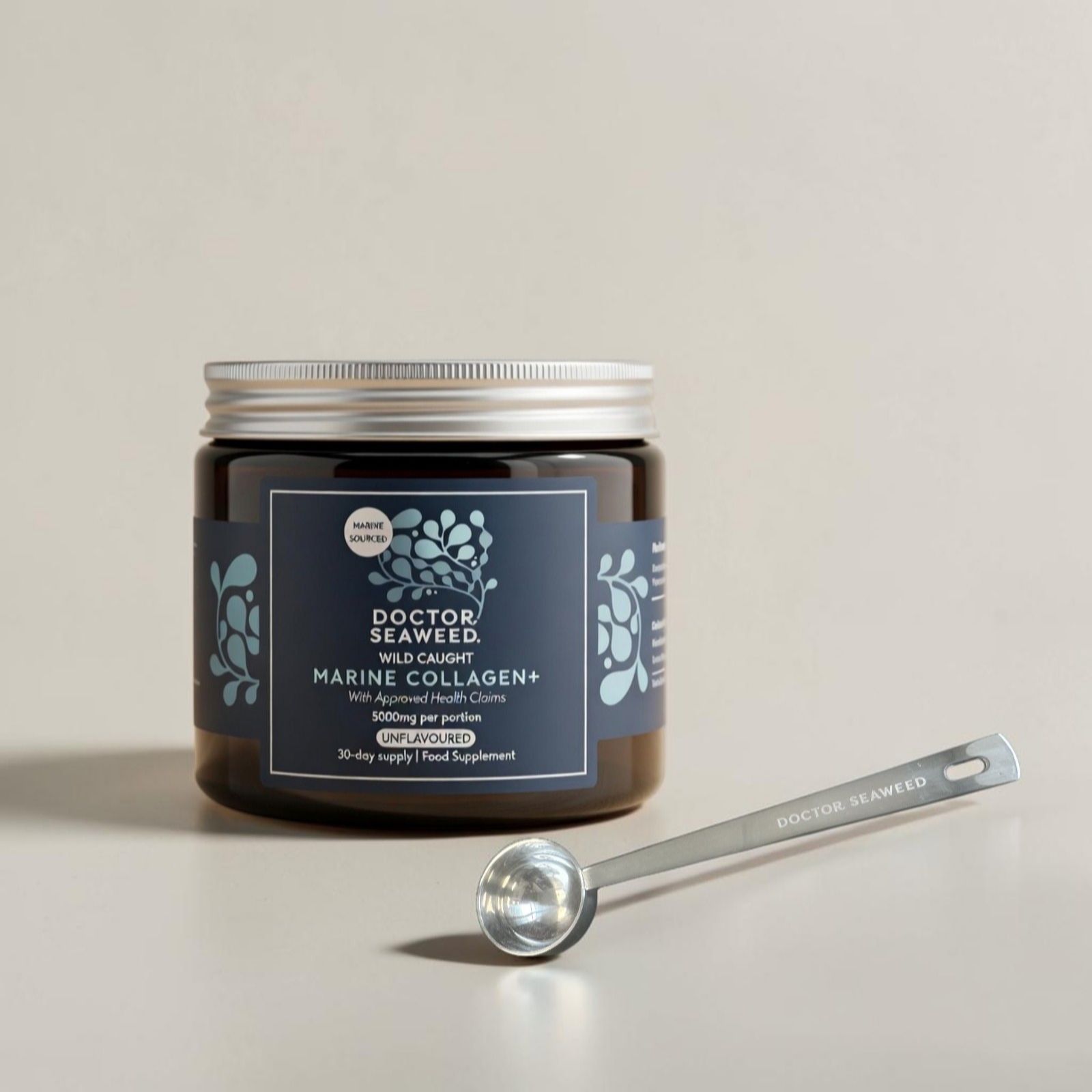 Doctor Seaweed Collagen+ Jar with Serving Spoon 30-Day Supply