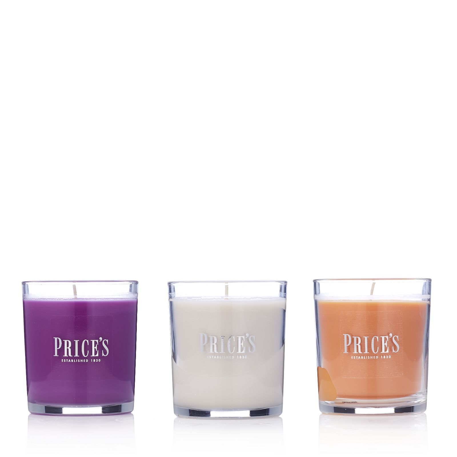 Price's Candles 6 Jar Candles & 60 Tealights Fragrance Collection QVC UK