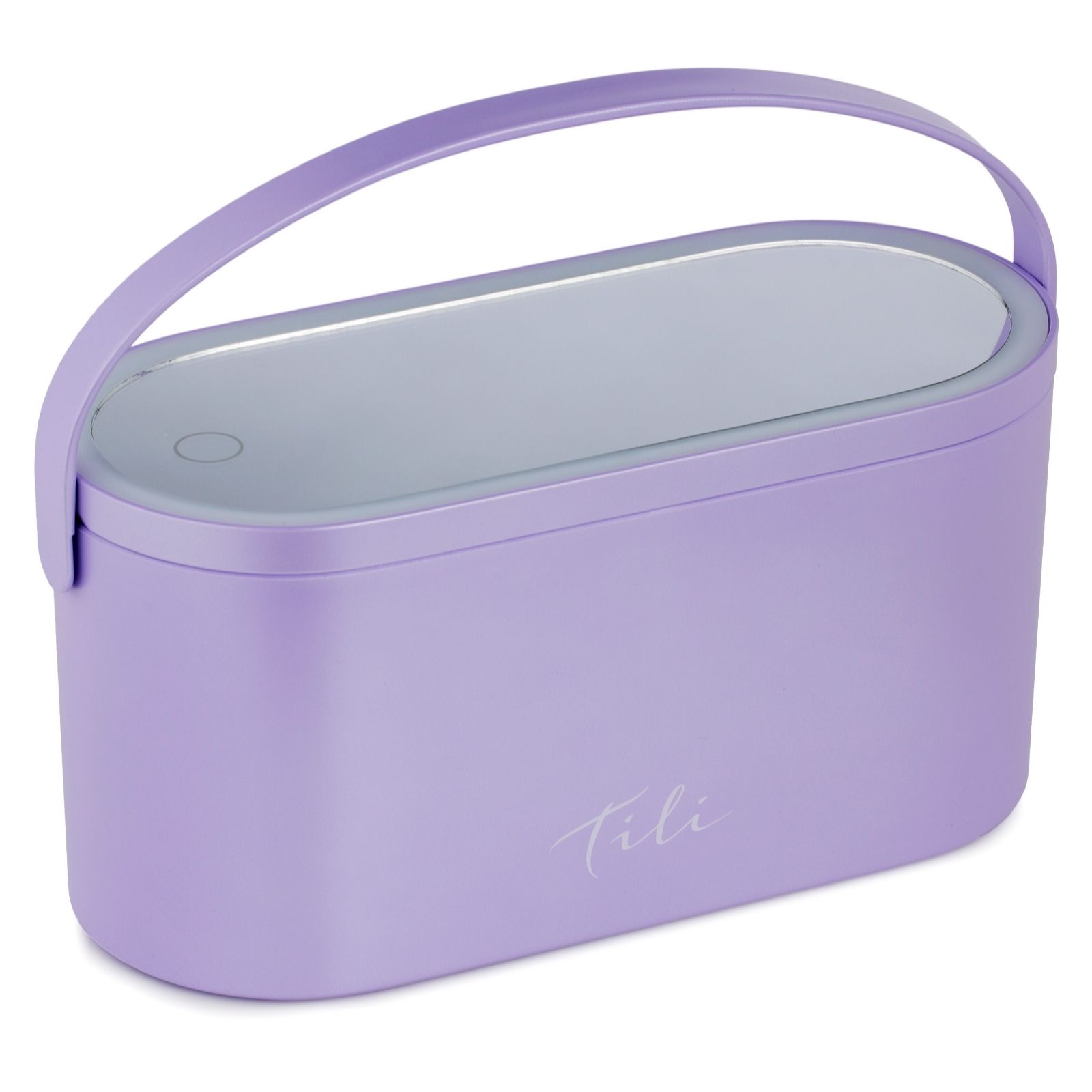 Outlet Tili Pearlescent Storage Box with LED Mirror