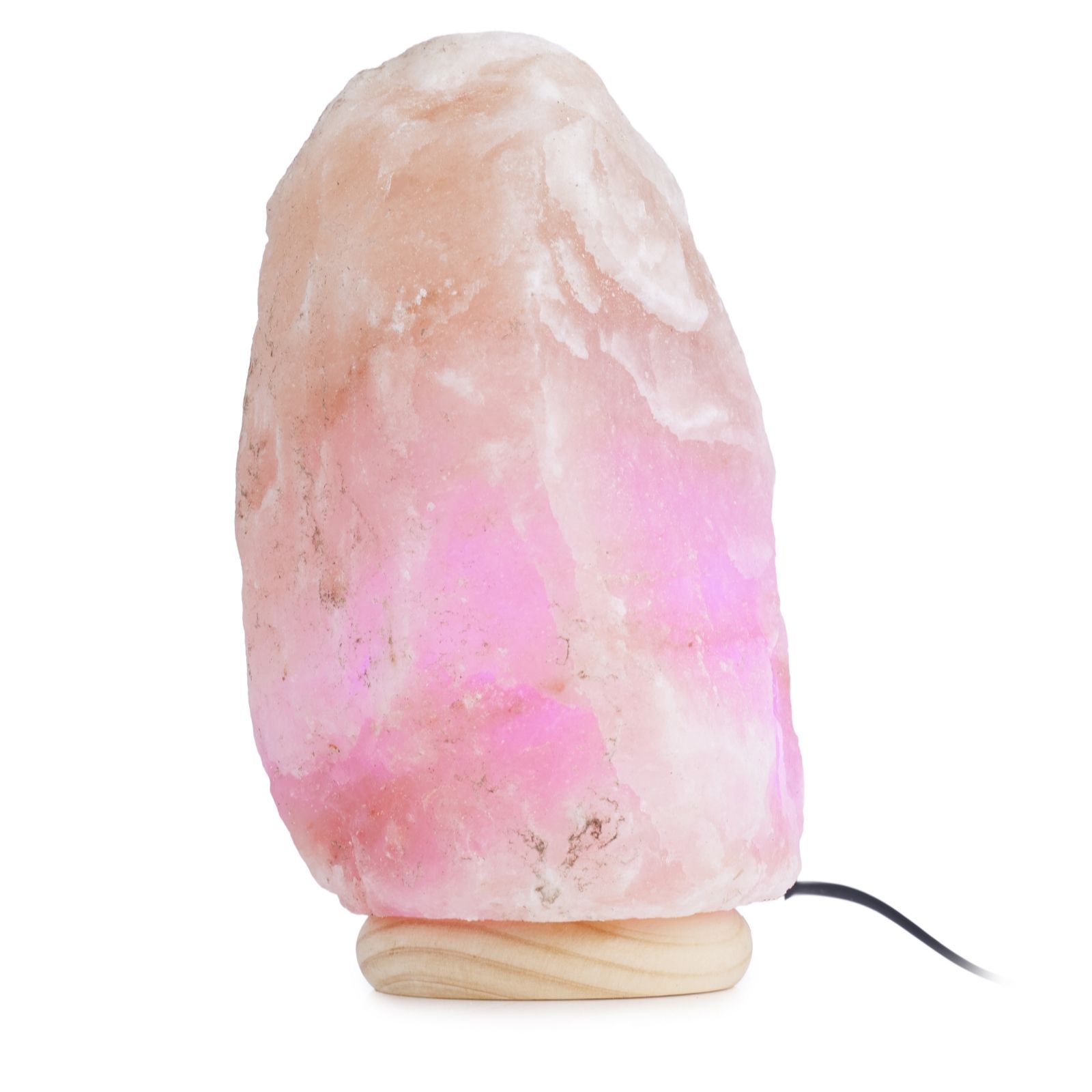 Sharper Image Salt Crystal Color Changing Lamp