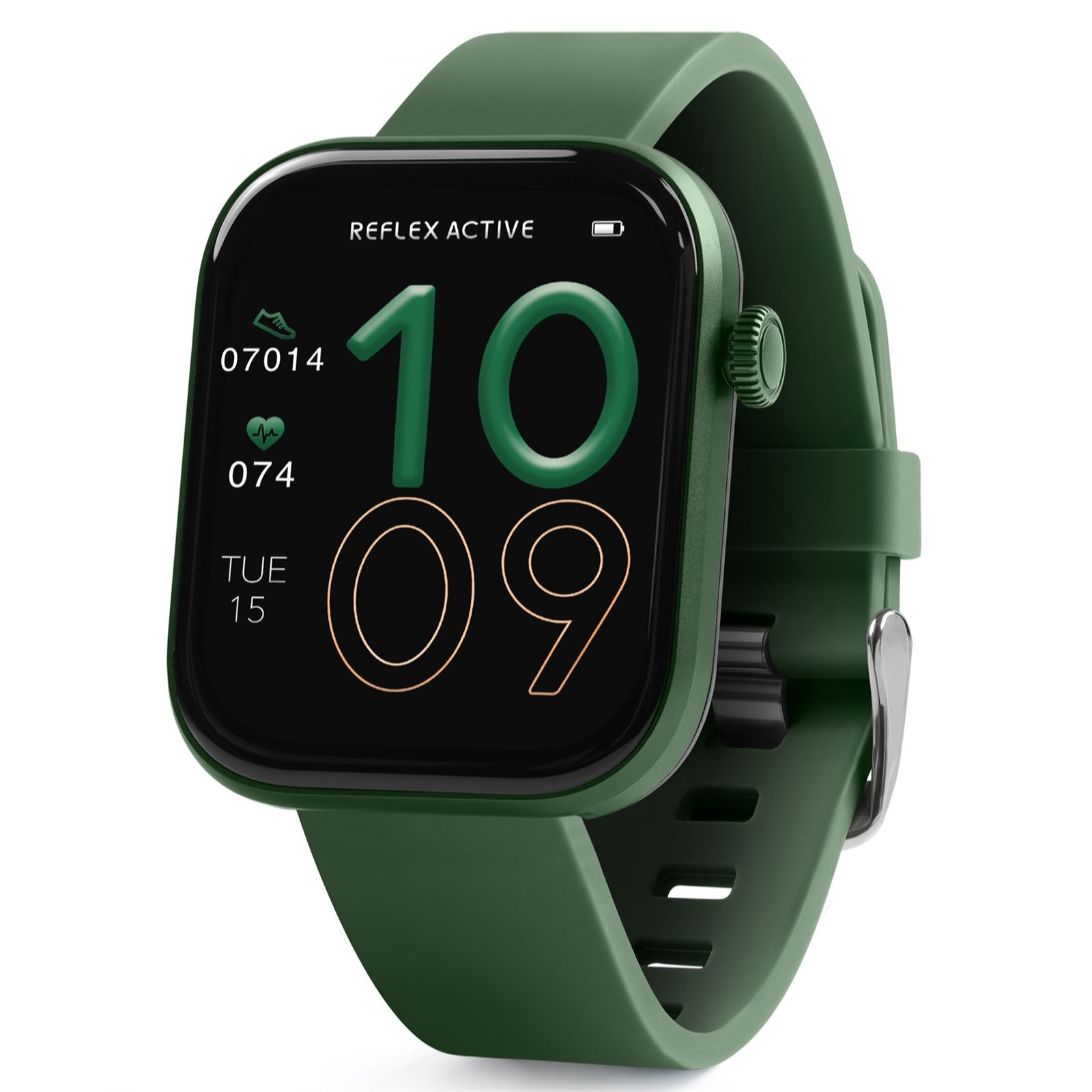 Reflex Active Series 40 Silicone Strap AMOLED Smart Calling Watch