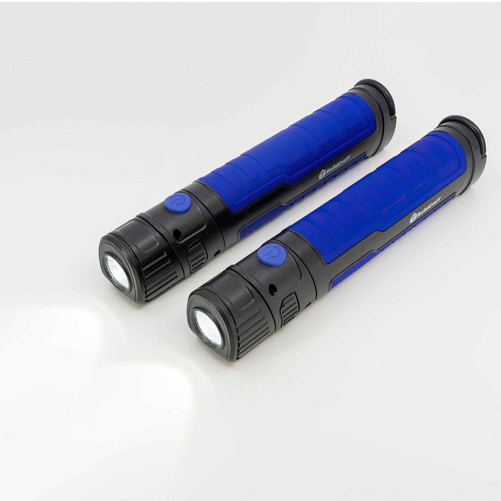 Outlet Buildcraft Set of 2 Extendable Rechargeable Torches - QVC UK