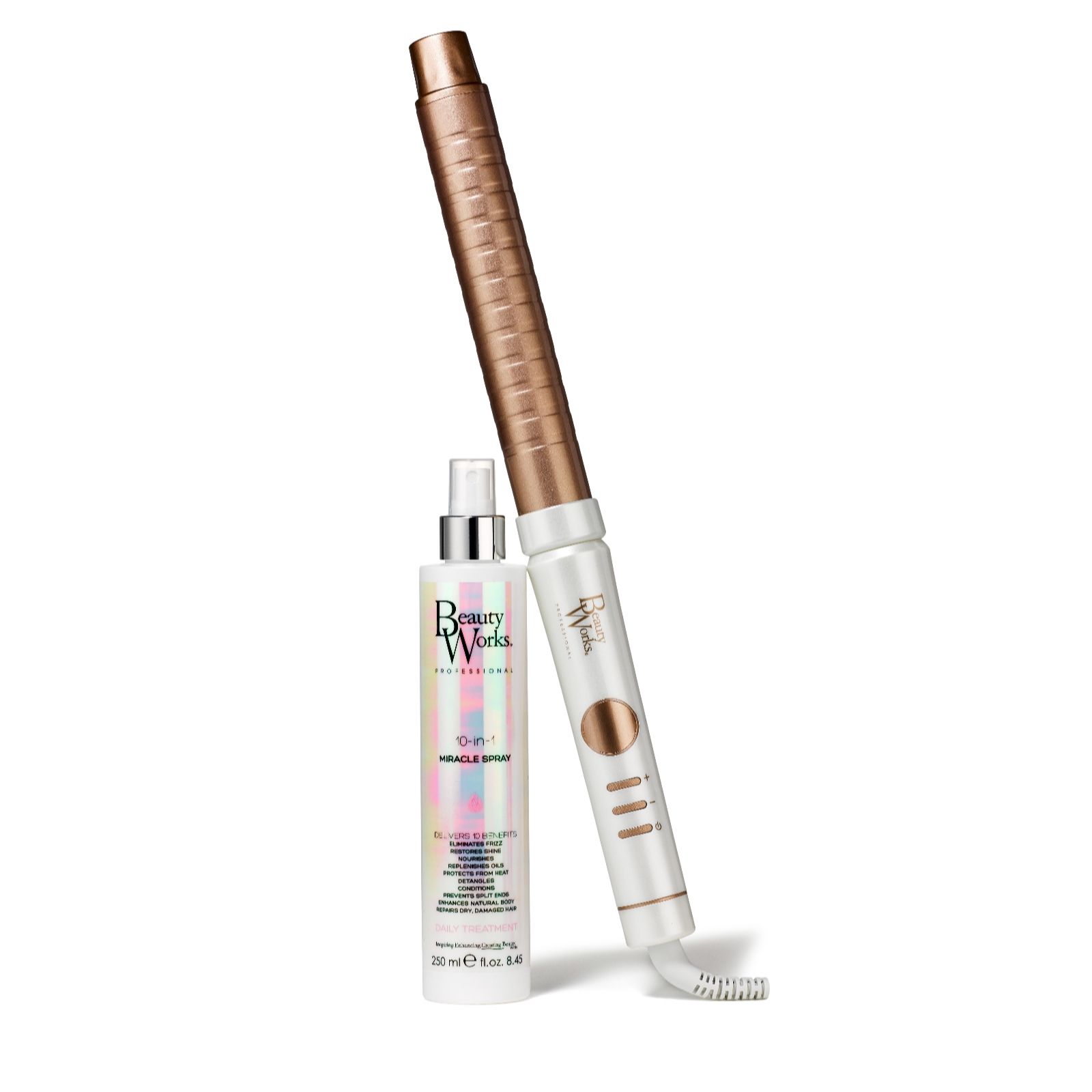 Beauty Works Professional Styler 32mm with 10 in 1 Miracle Spray