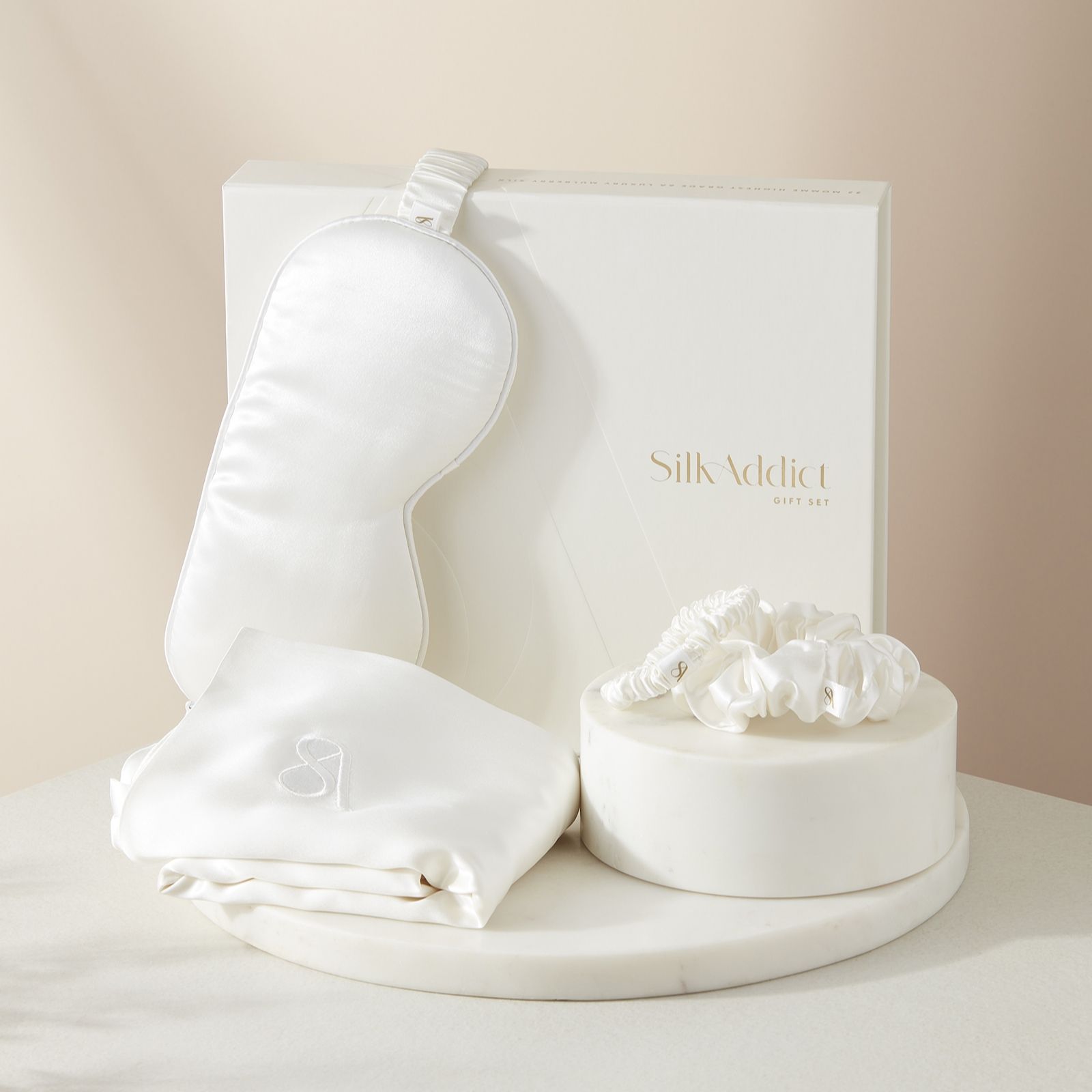 Silk Addict 100% Mulberry Silk Gift Set