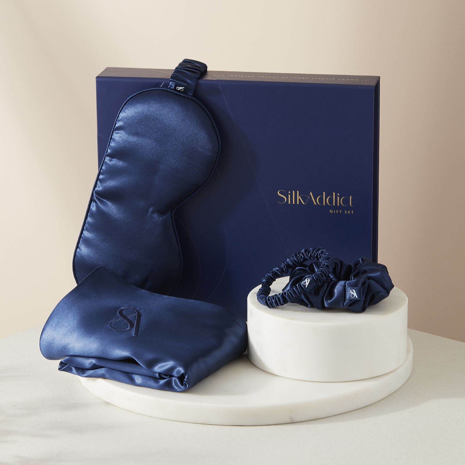 Silk Addict 100% Mulberry Silk Gift Set