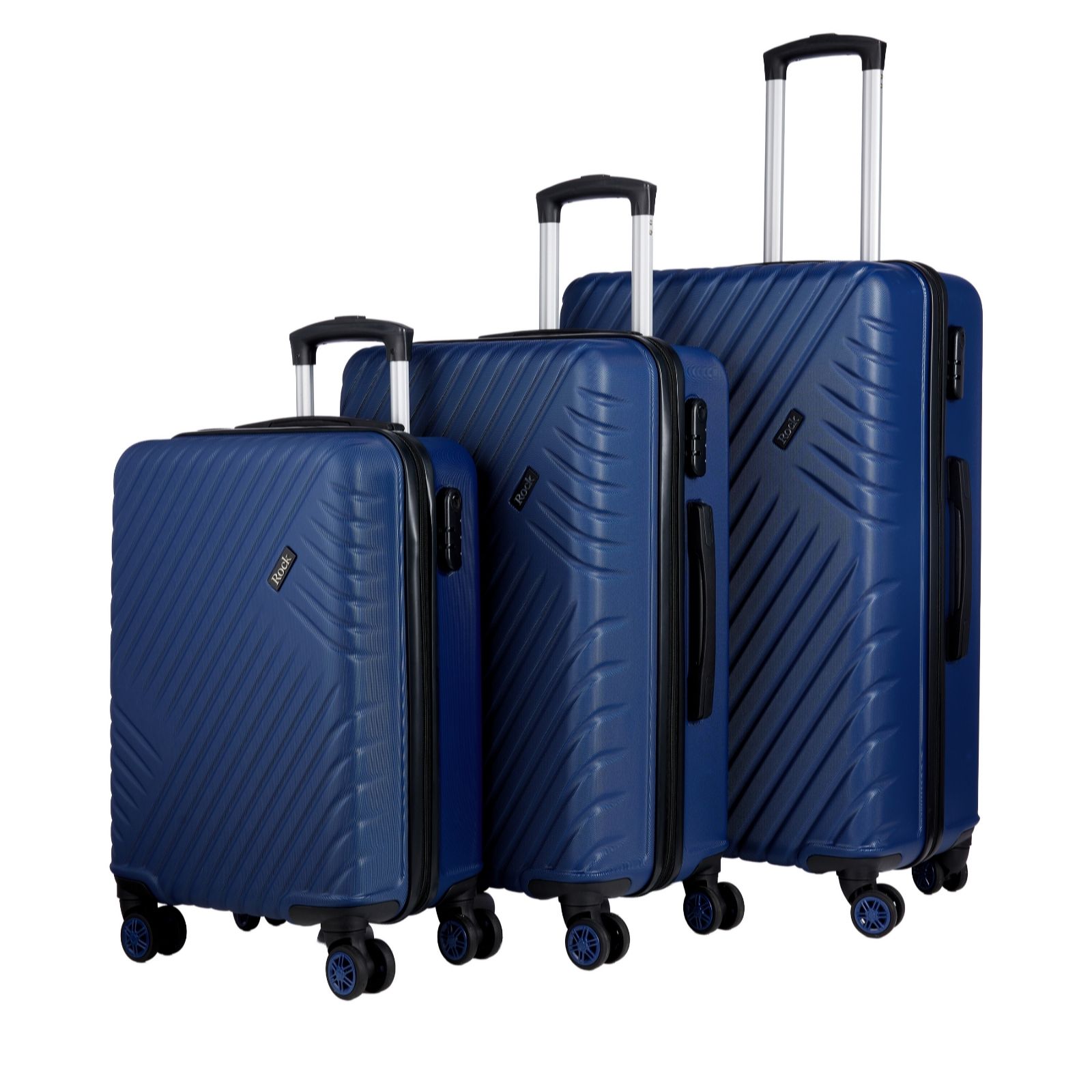  Rock Luggage Santiago 3pc Suitcase Set