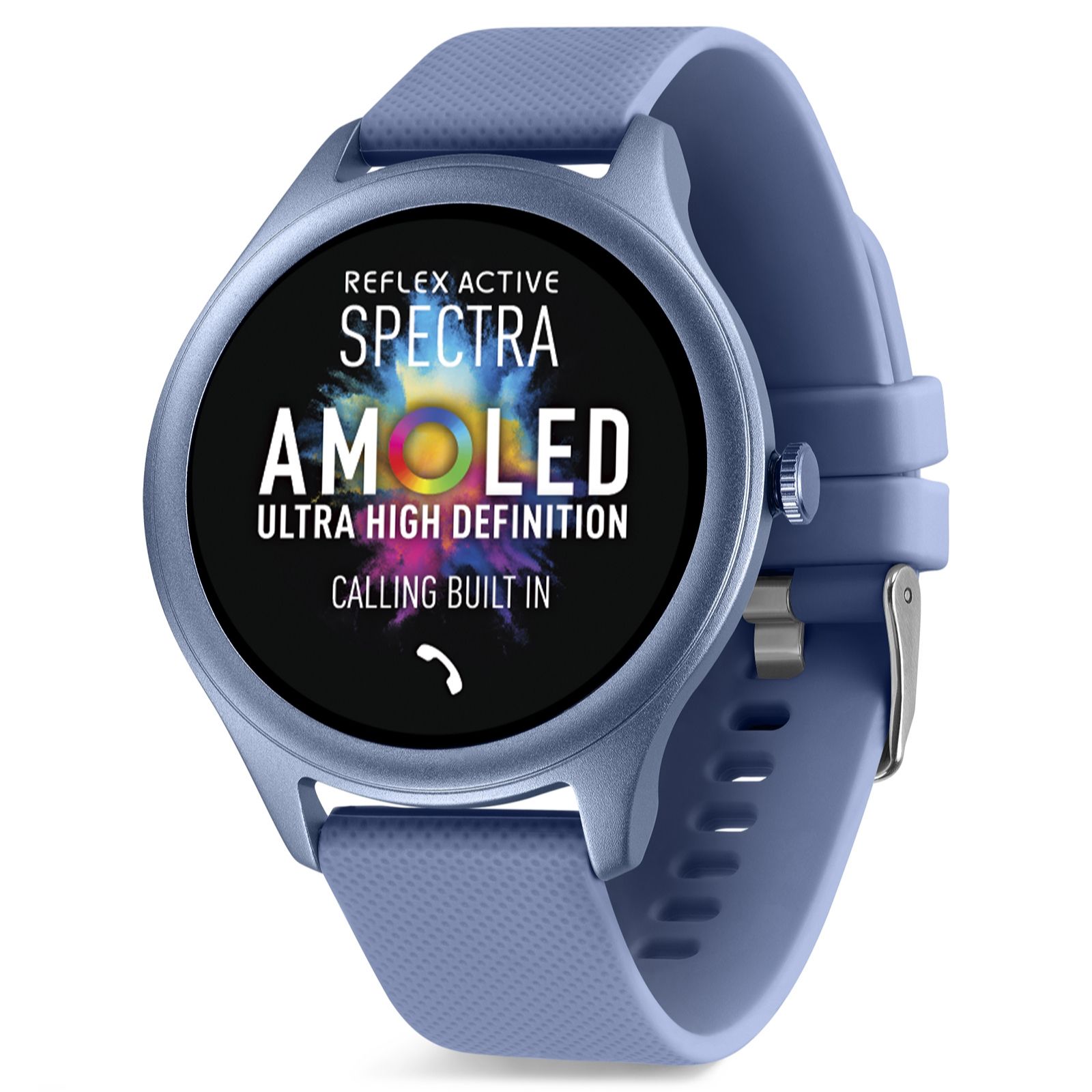 Reflex Active Spectra AMOLED Calling Smart Watch with Silicon Strap