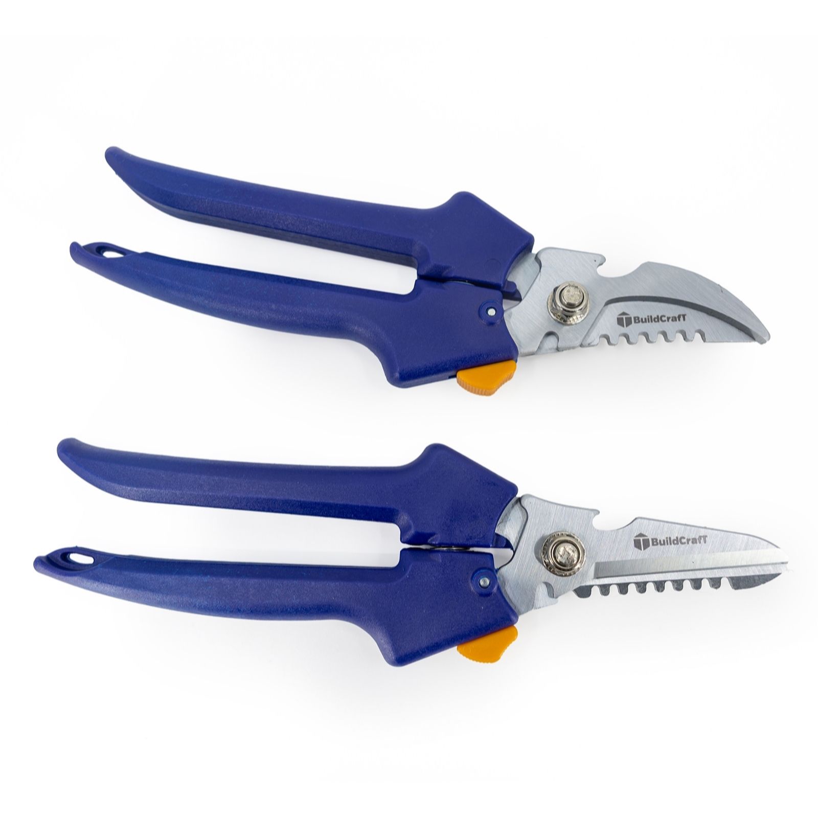 Buildcraft Set of 2 Serrated Multi Function Garden Secateurs