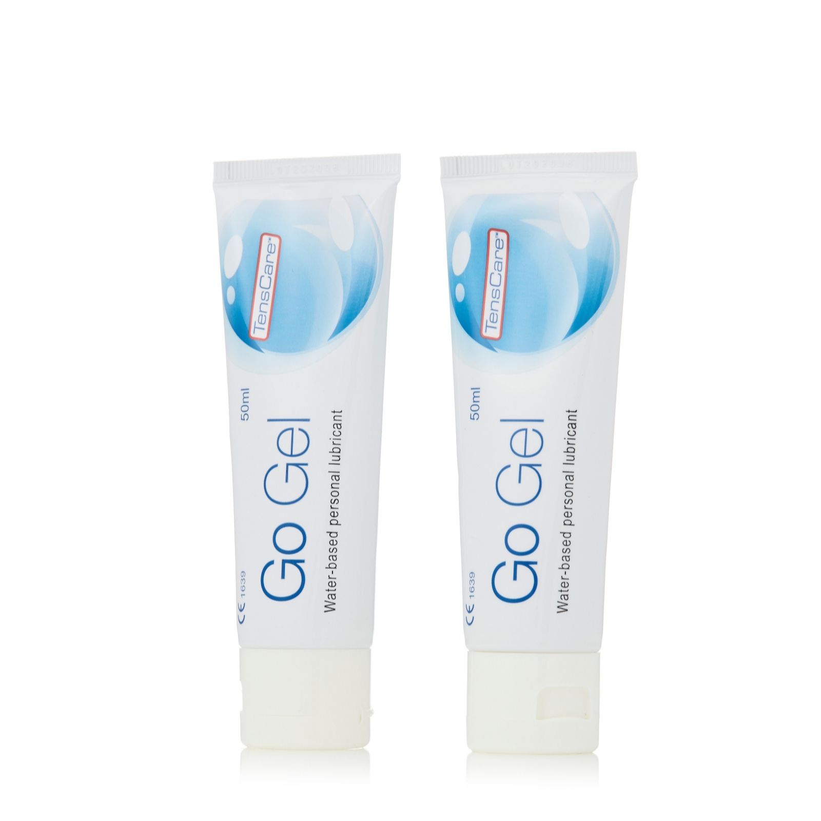 TensCare Go Gel Water Based Lubricant 2 x 50ml QVC UK
