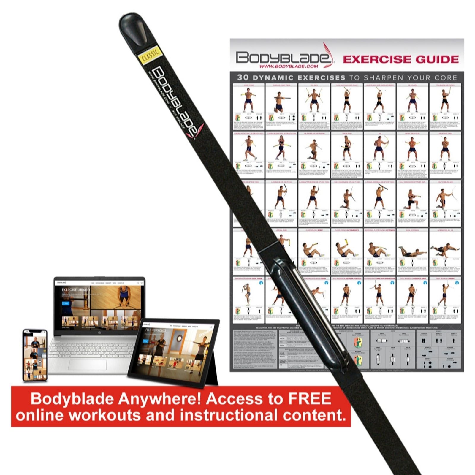 Outlet Bodyblade Classic with Wall Chart