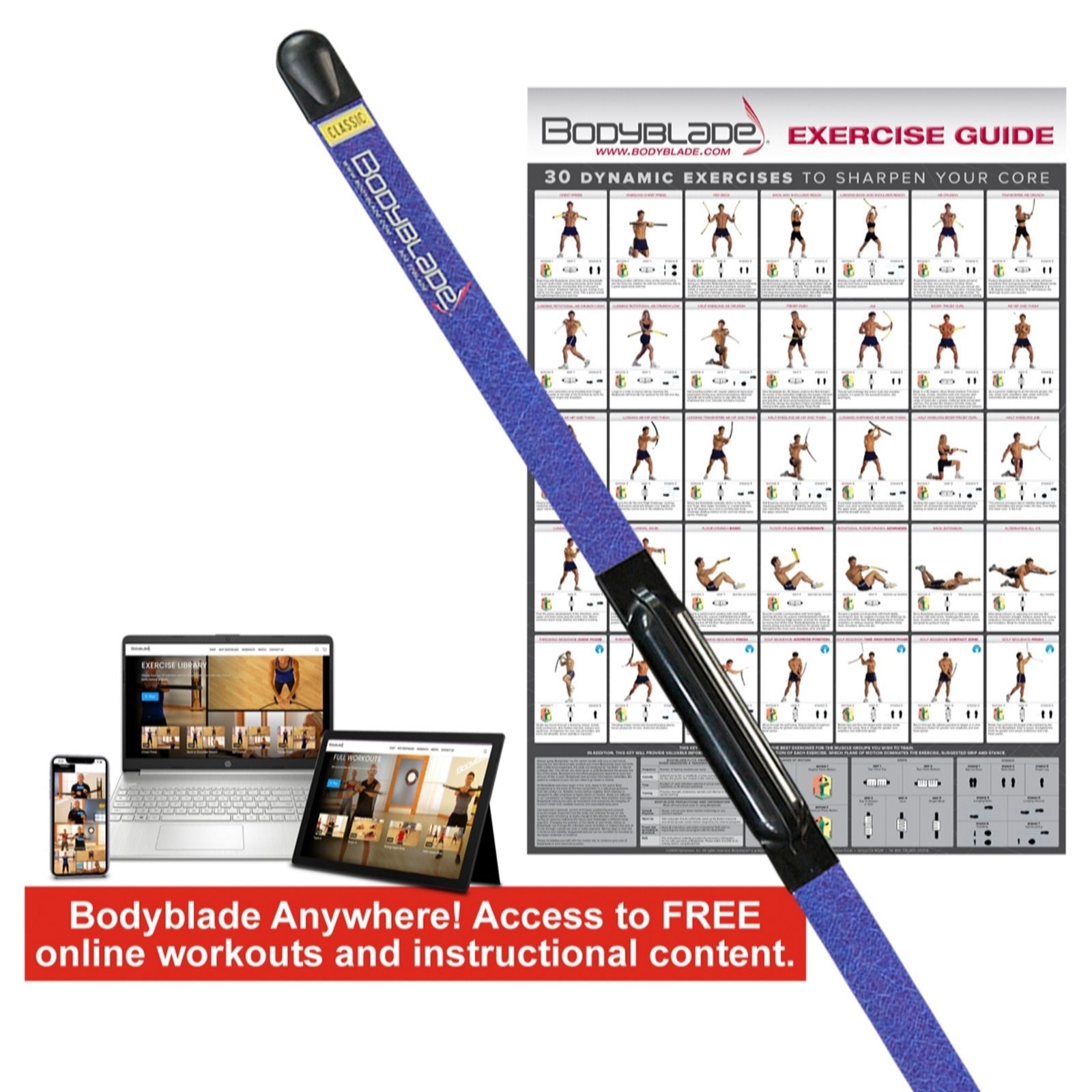 Outlet Bodyblade Classic with Wall Chart