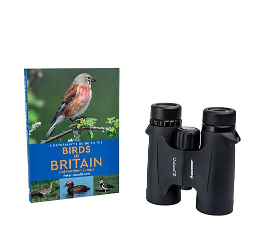 Celestron Birder's Starter Kit with Outland X 8x32 Binocular and Bird Guidebook