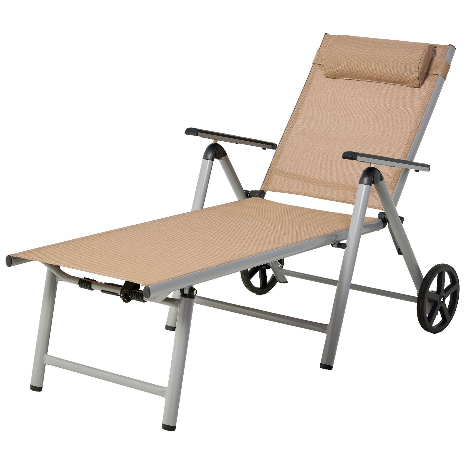 Innovators Folding Reclining Lounger Chair