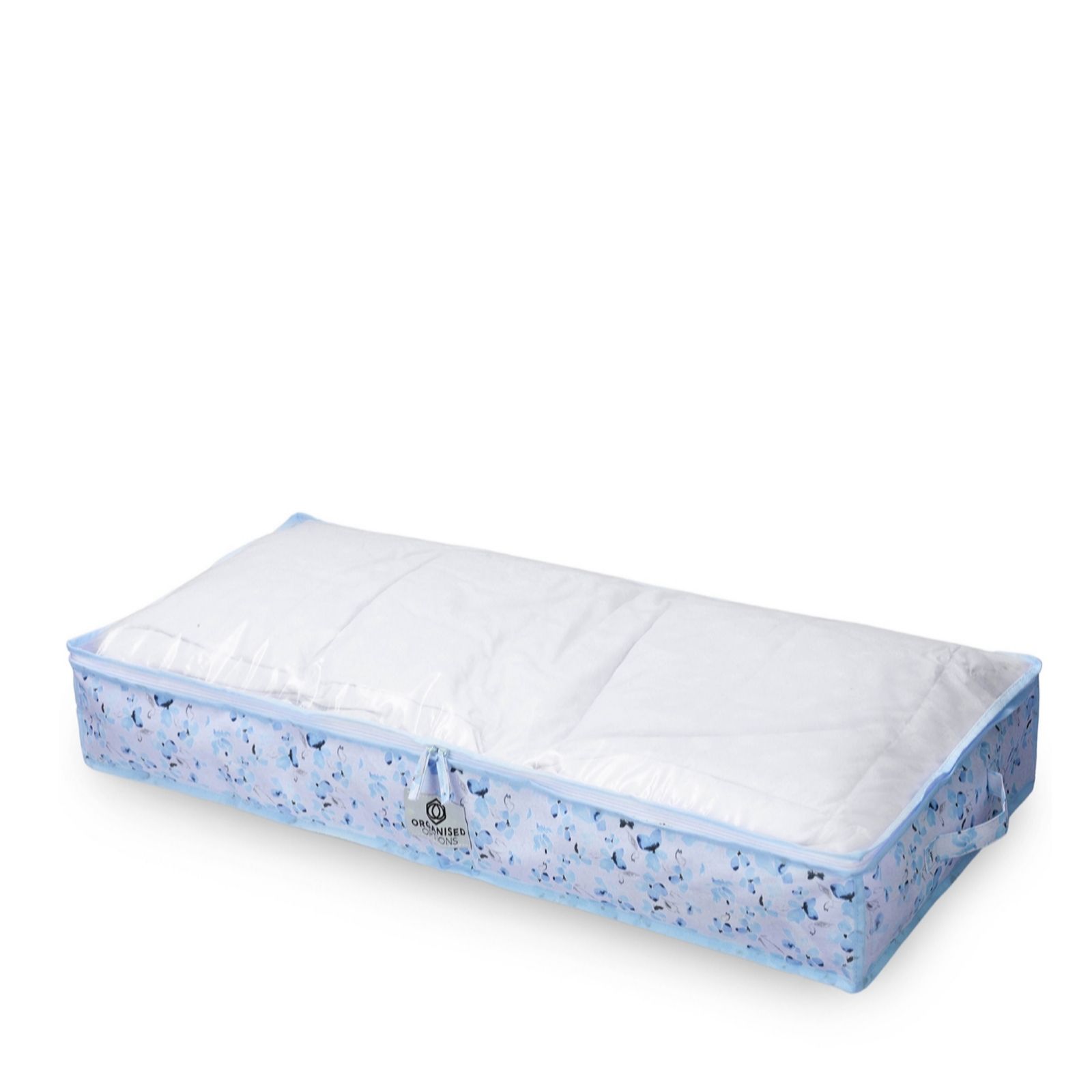 Outlet Organised Options Set of 2 Printed Underbed Storage with Fresh Aura
