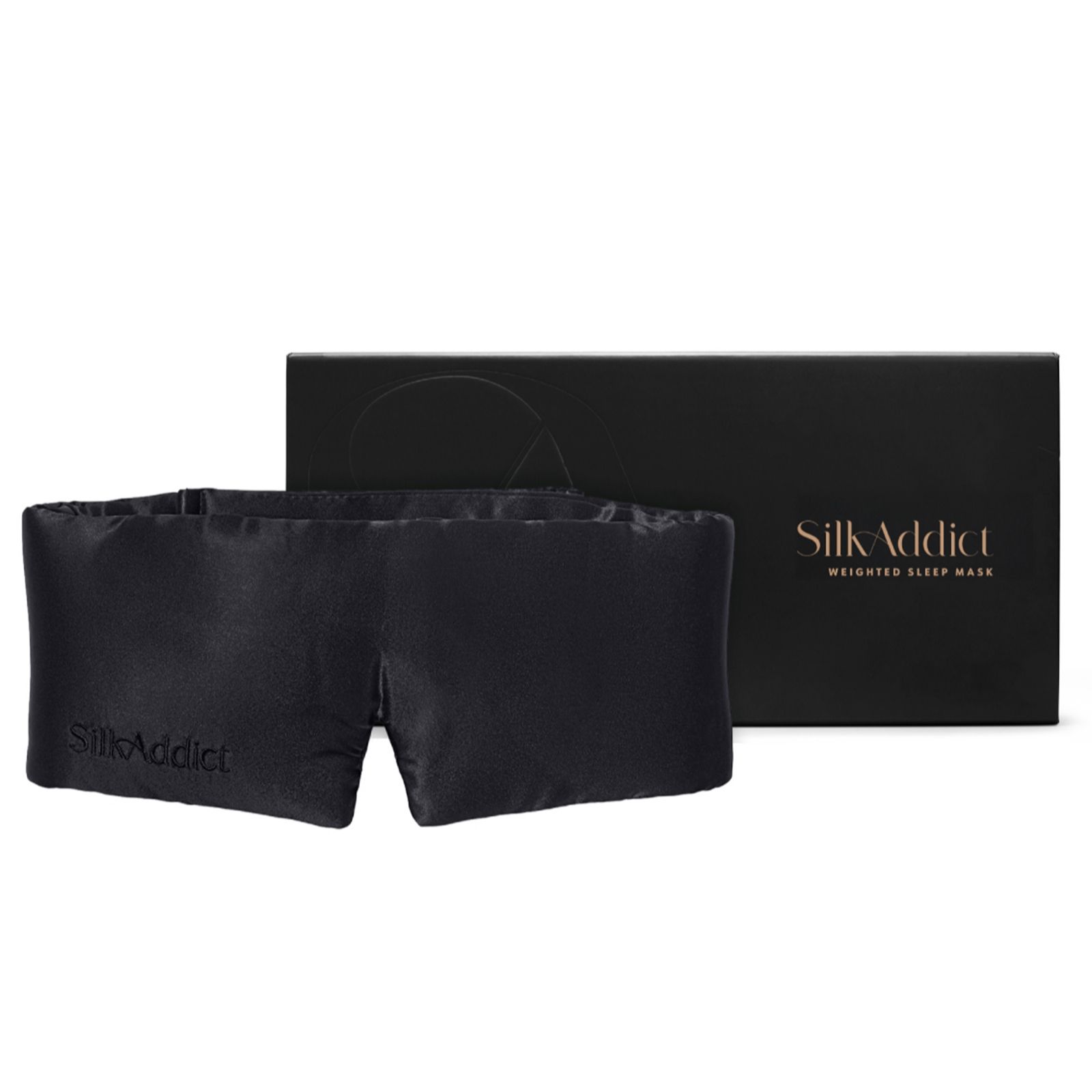 Silk Addict 100% Mulberry Silk Weighted Eye Mask