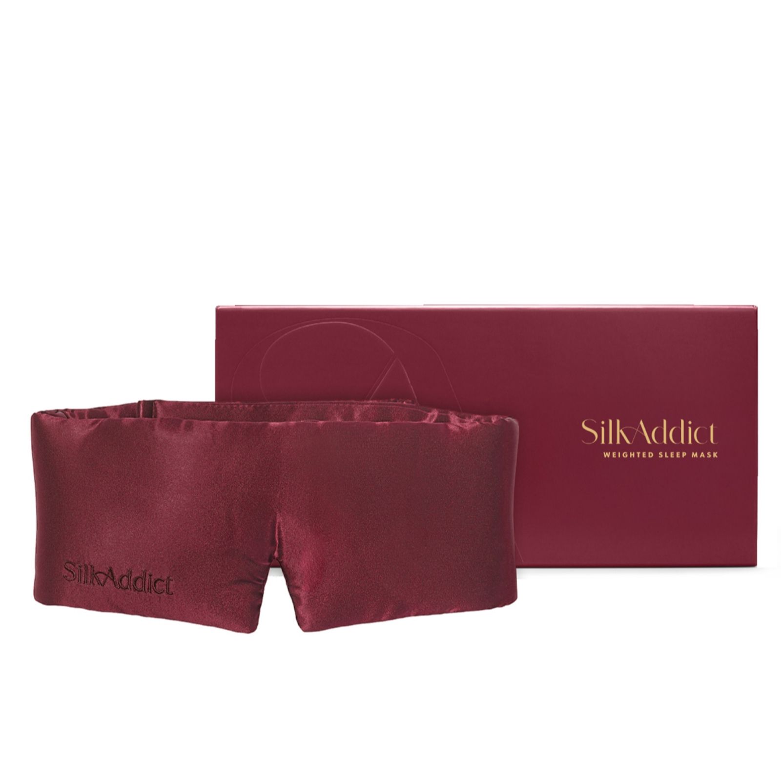 Silk Addict 100% Mulberry Silk Weighted Eye Mask