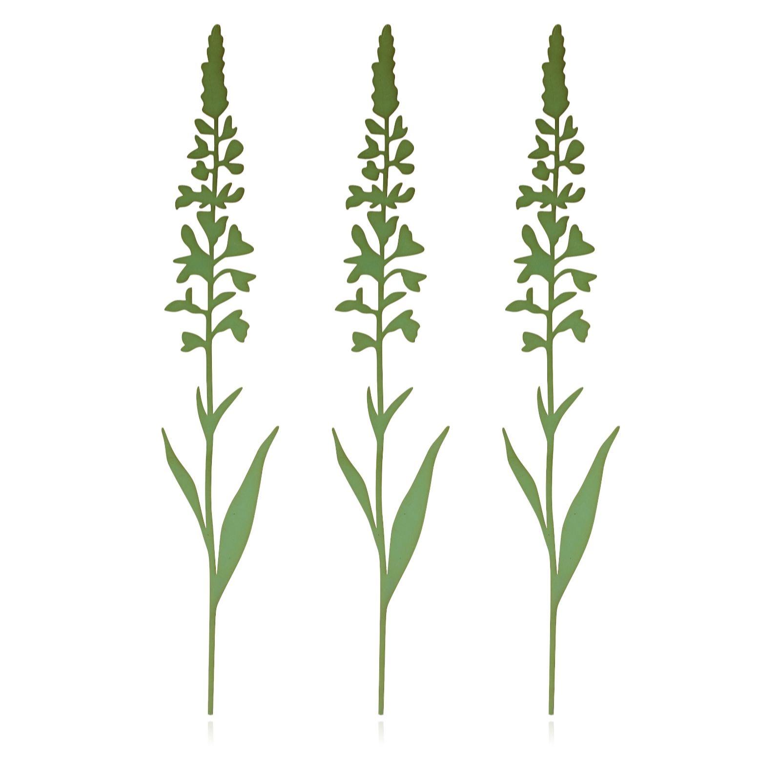 Garden Stories Metal Wildflower Stake Set of 3