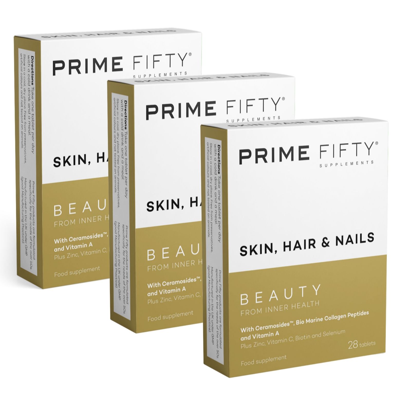 Prime Fifty Skin, Hair & Nails 12 Week Supply