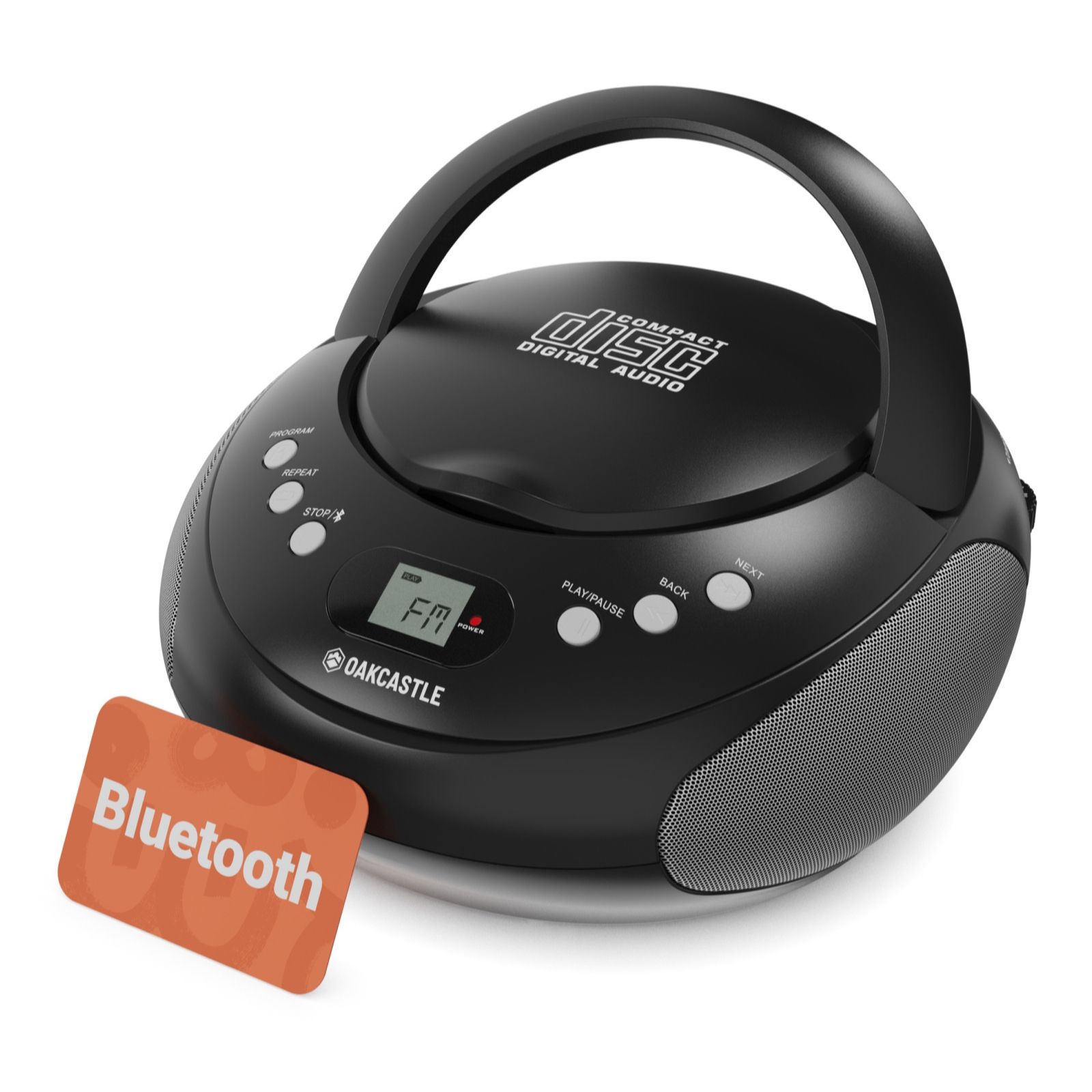 Oakcastle Bluetooth CD Boombox- CD250