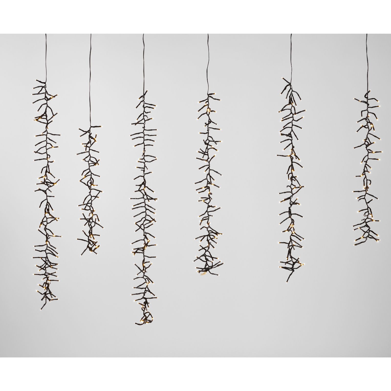 Home Stories Indoor Outdoor Microdot 6 Drop Cluster Light Strand