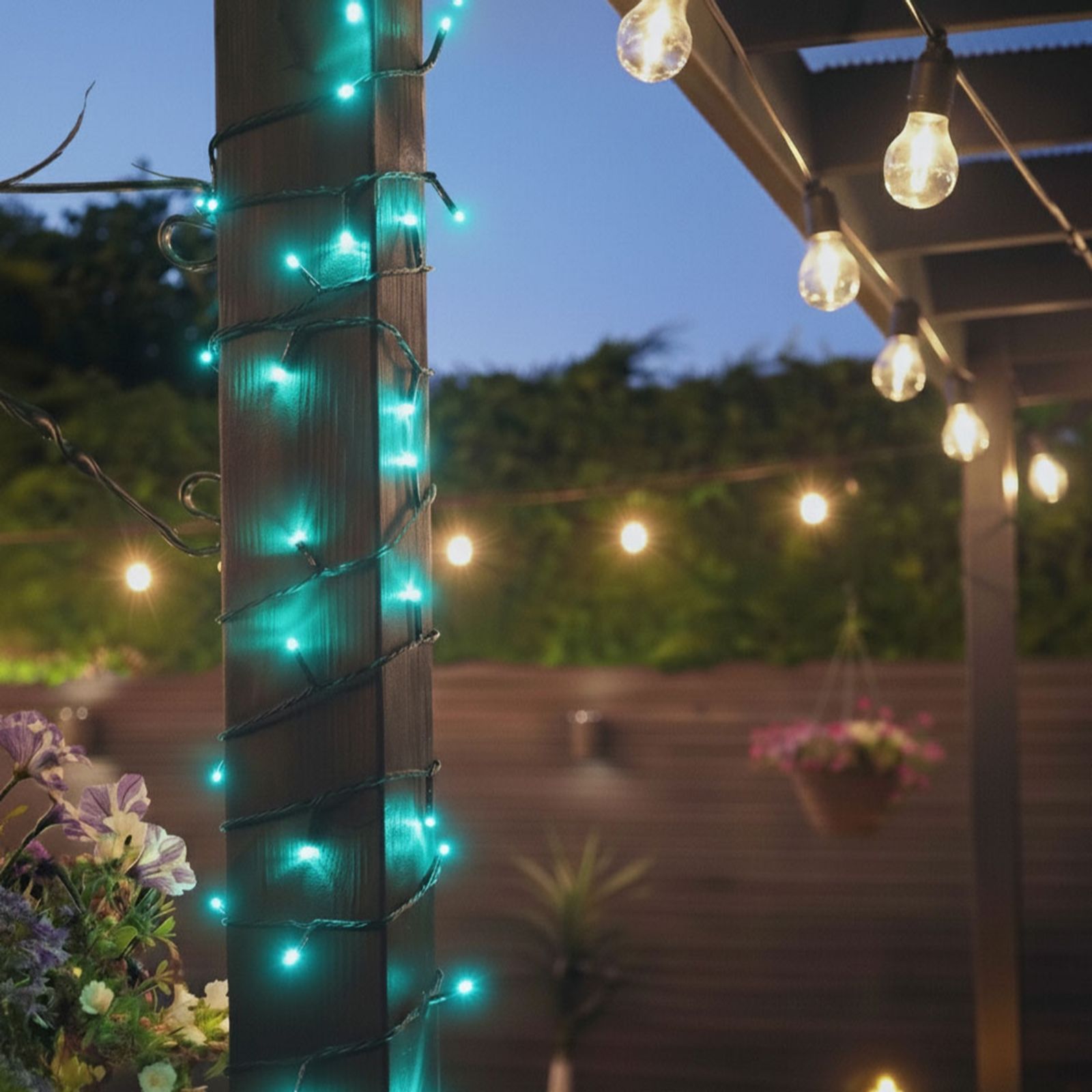 Solar Centre Brightlight Fairy Lights (10m)