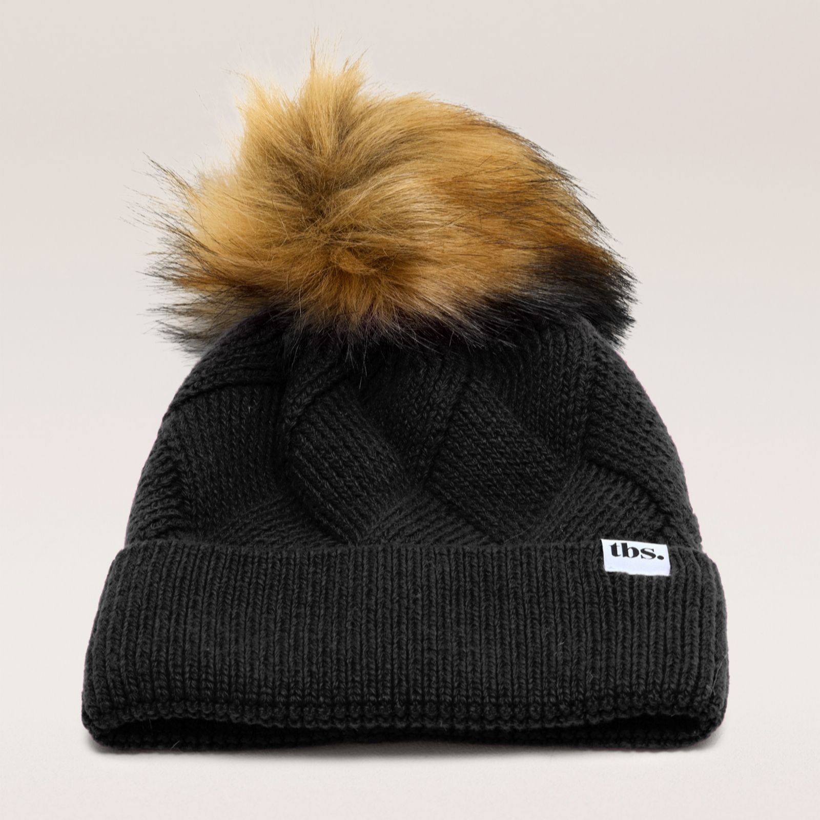 The Big Silk Silk Lined Pom Beanie