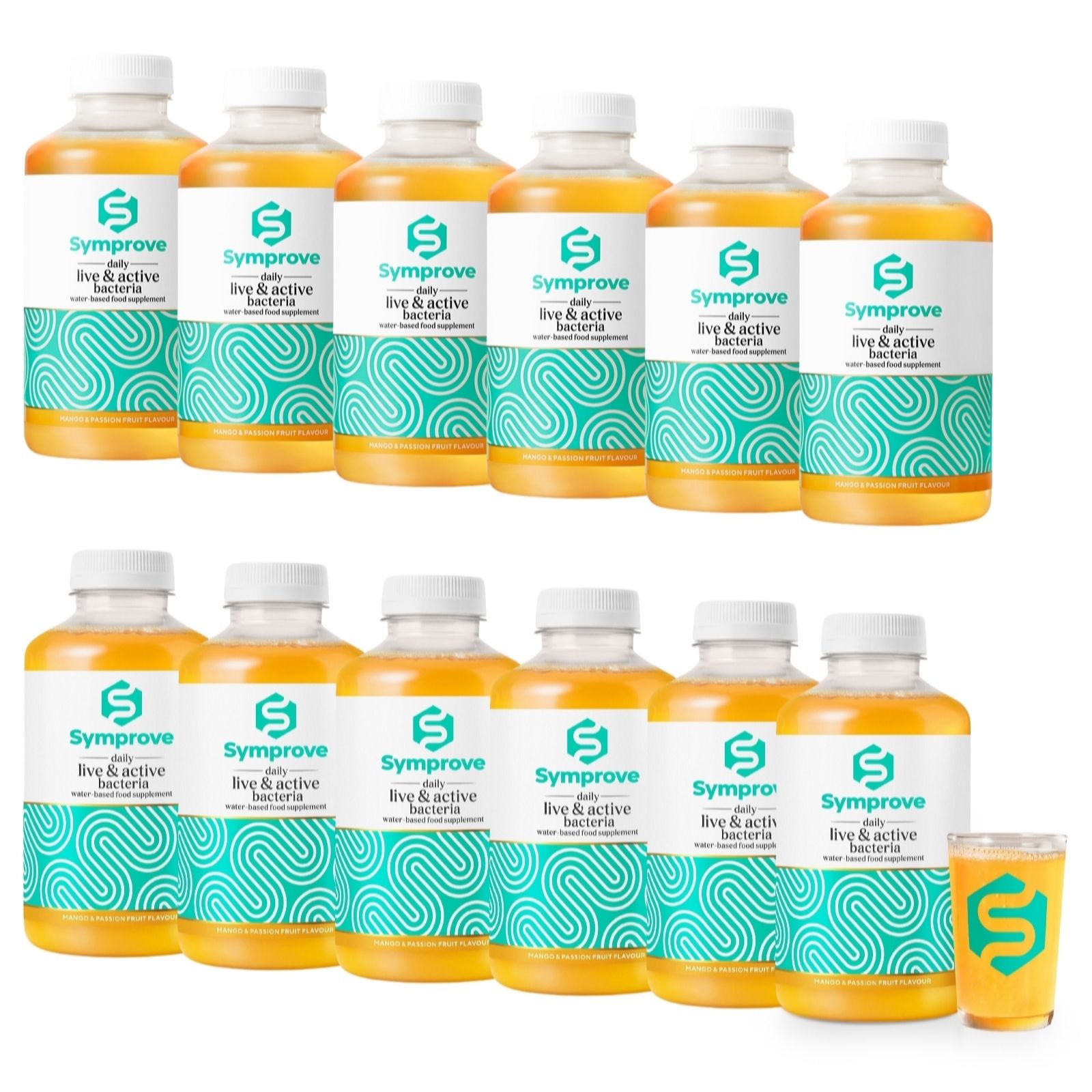 Symprove Live & Active Bacteria 12 Week Supply & Measuring Glass
