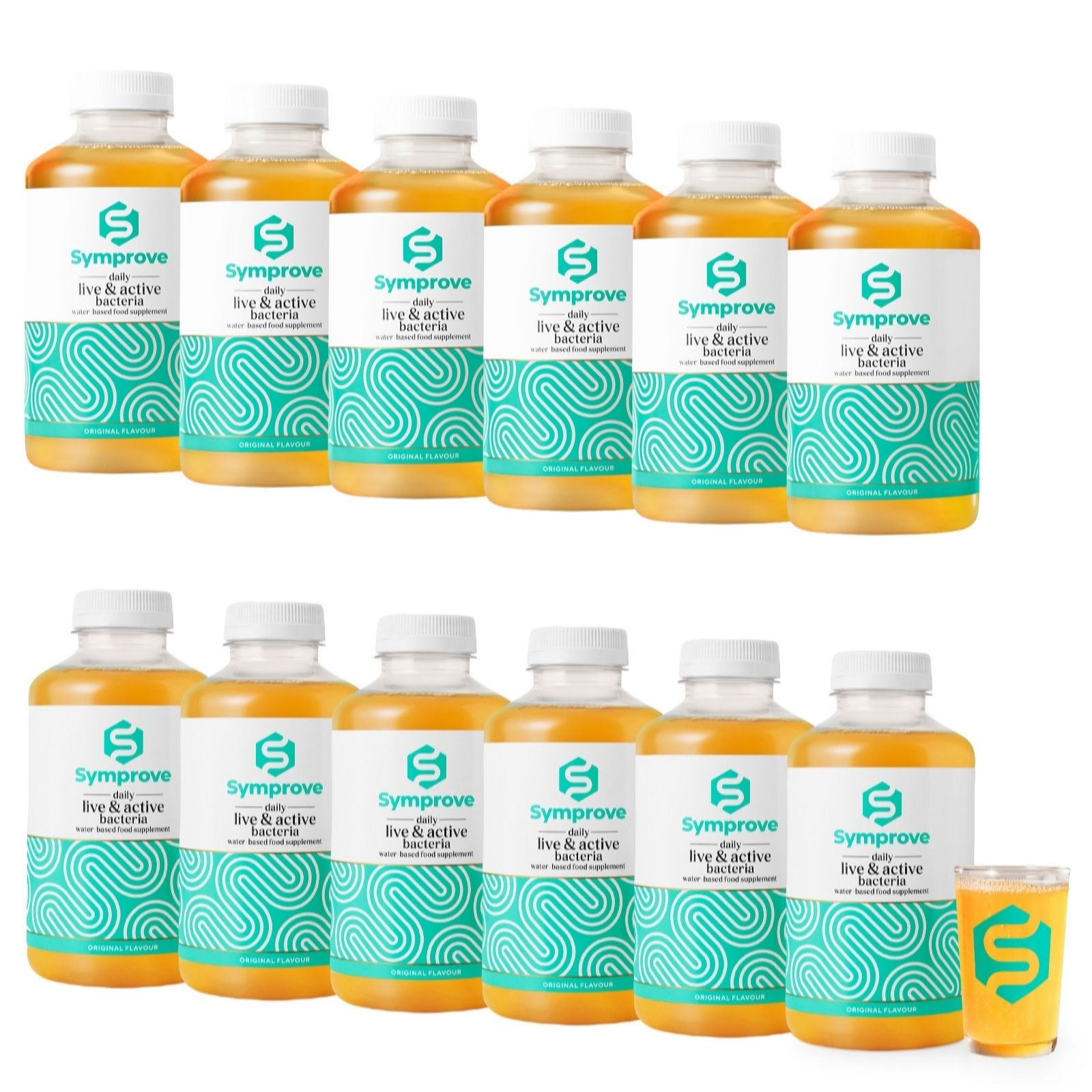 Symprove Live & Active Bacteria 12 Week Supply & Measuring Glass