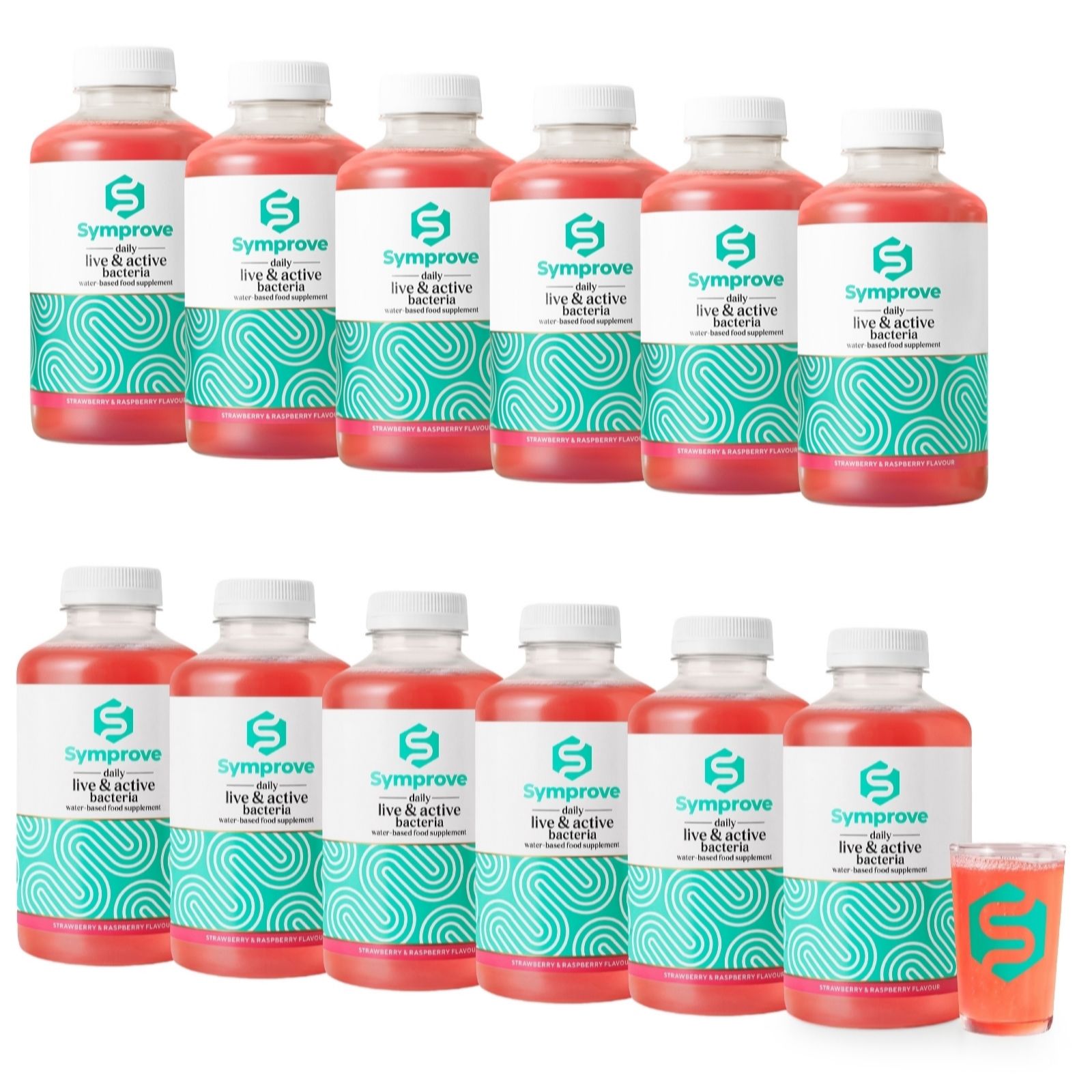 Symprove Live & Active Bacteria 12 Week Supply & Measuring Glass
