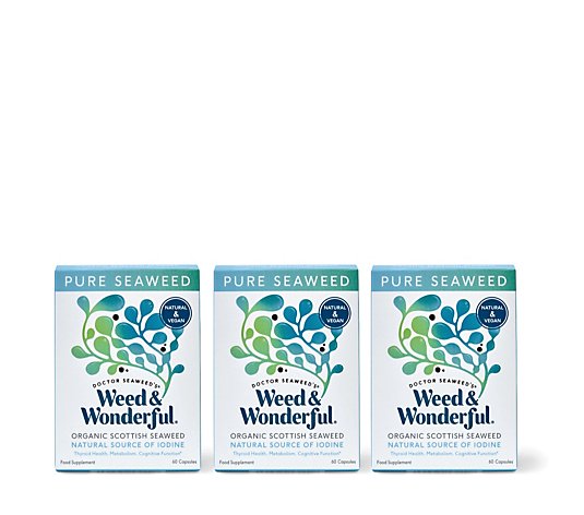 Doctor Seaweed Weed & Wonderful Organic Scottish Seaweed 180 Day Supply