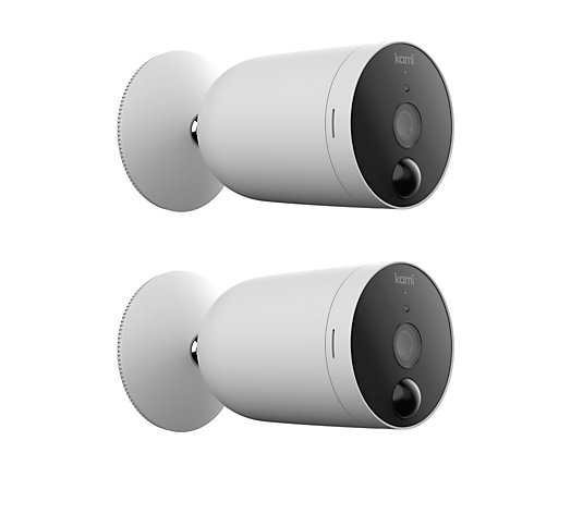 Outlet Kami Set of 2 Outdoor Wireless Cameras
