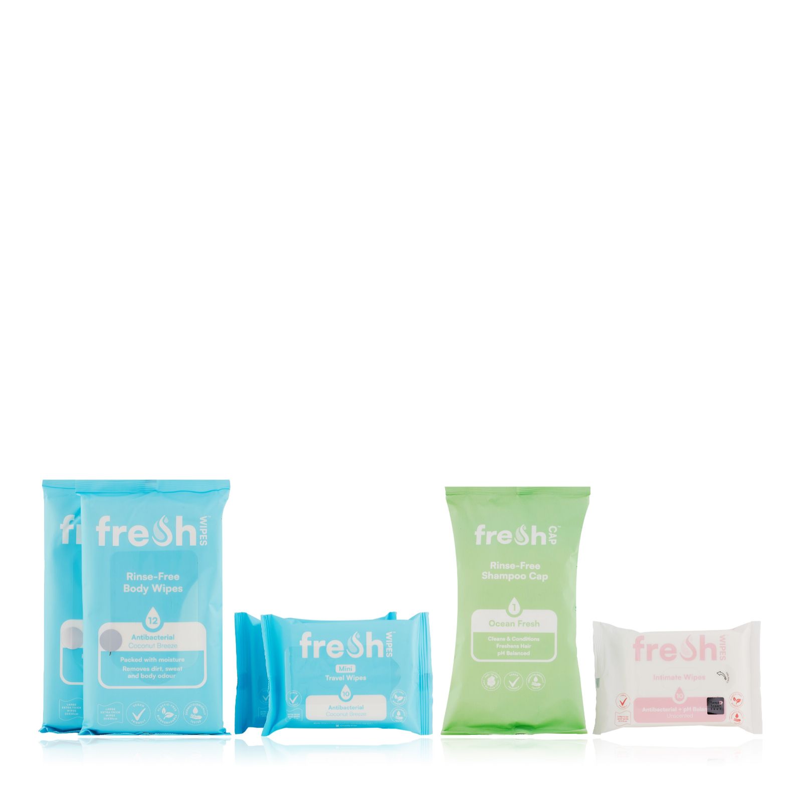 FreshWipes 6 Piece Discovery Collection