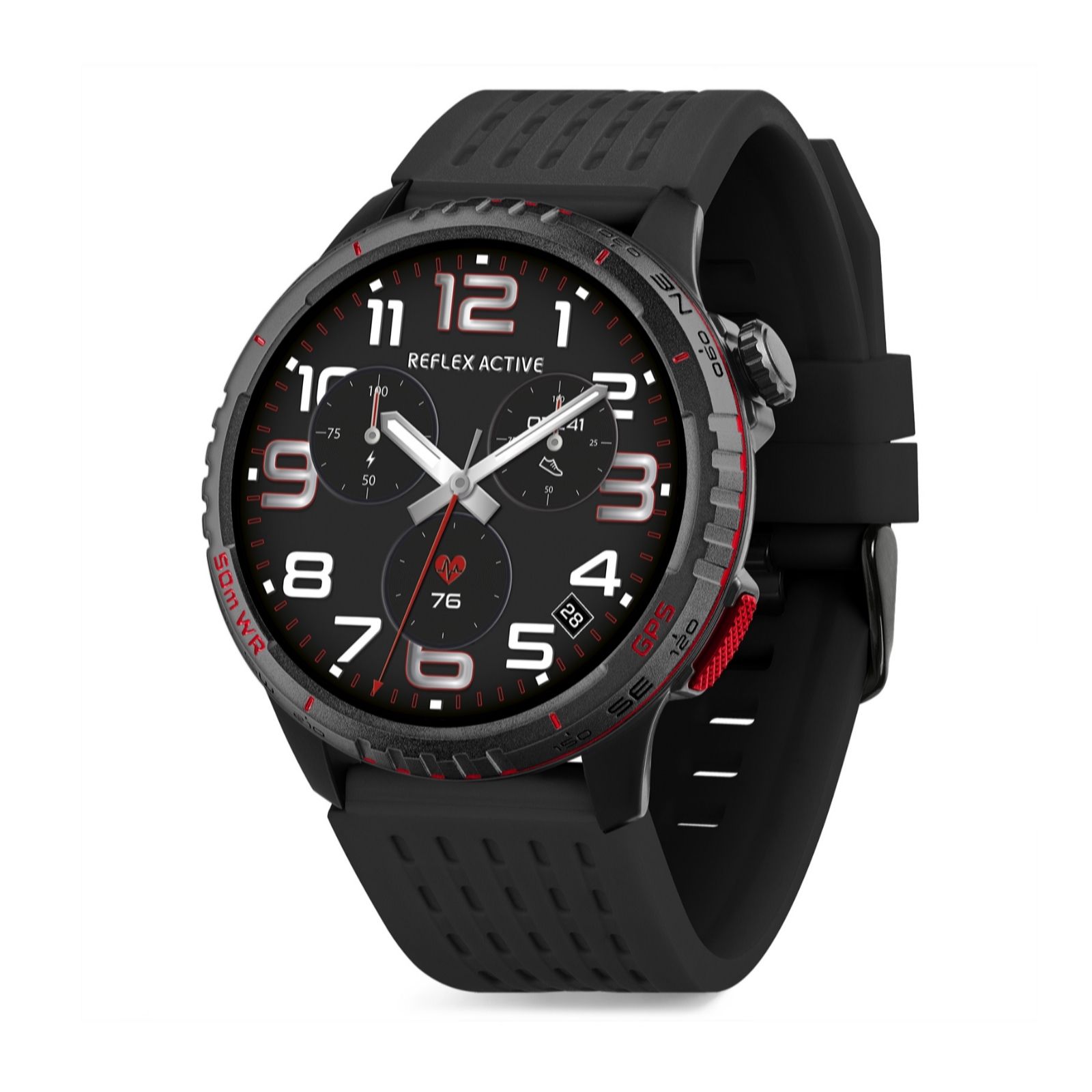 Reflex Active Sea Venture 50m Swim-Safe AMOLED GPS Smart Watch