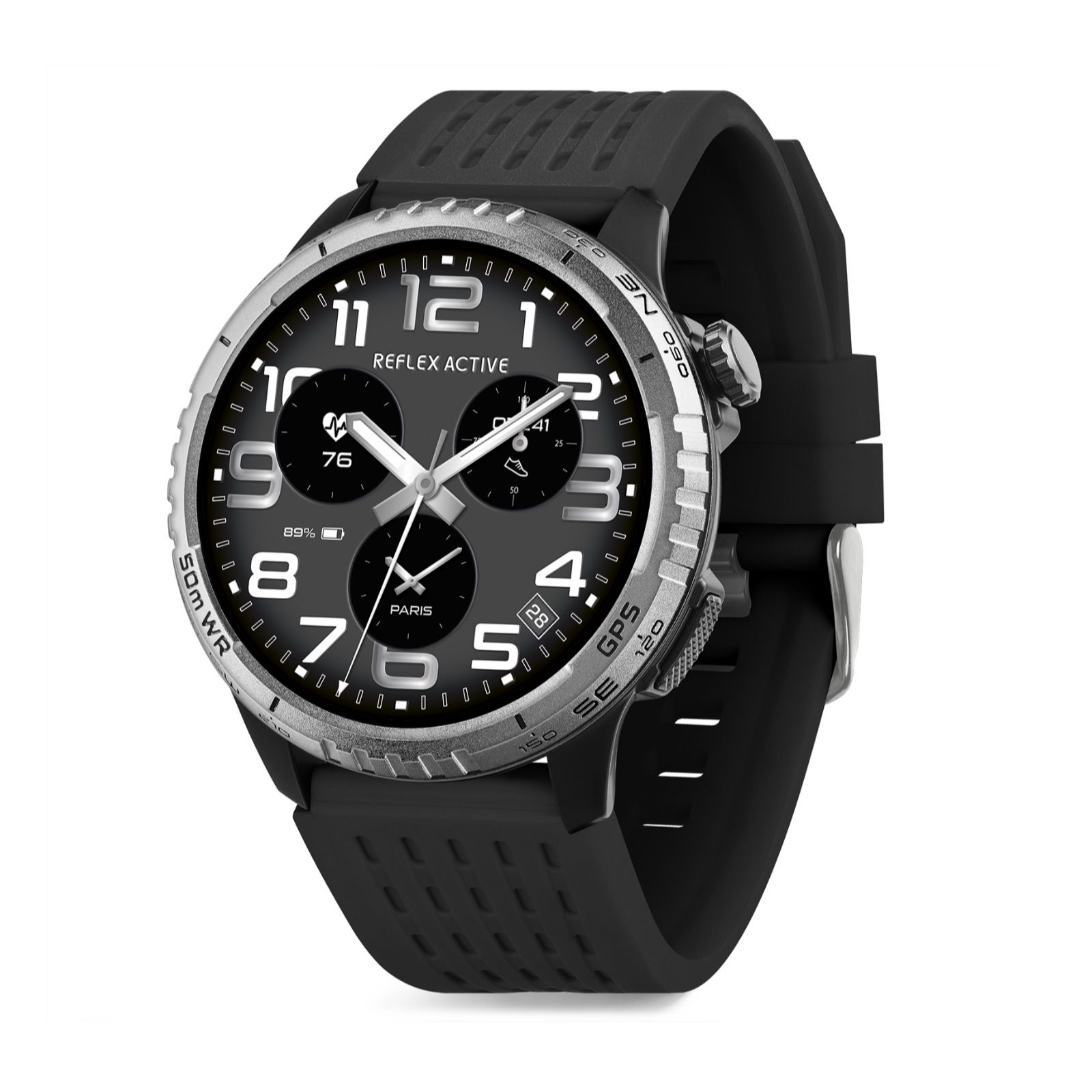 Reflex Active Sea Venture 50m Swim-Safe AMOLED GPS Smart Watch