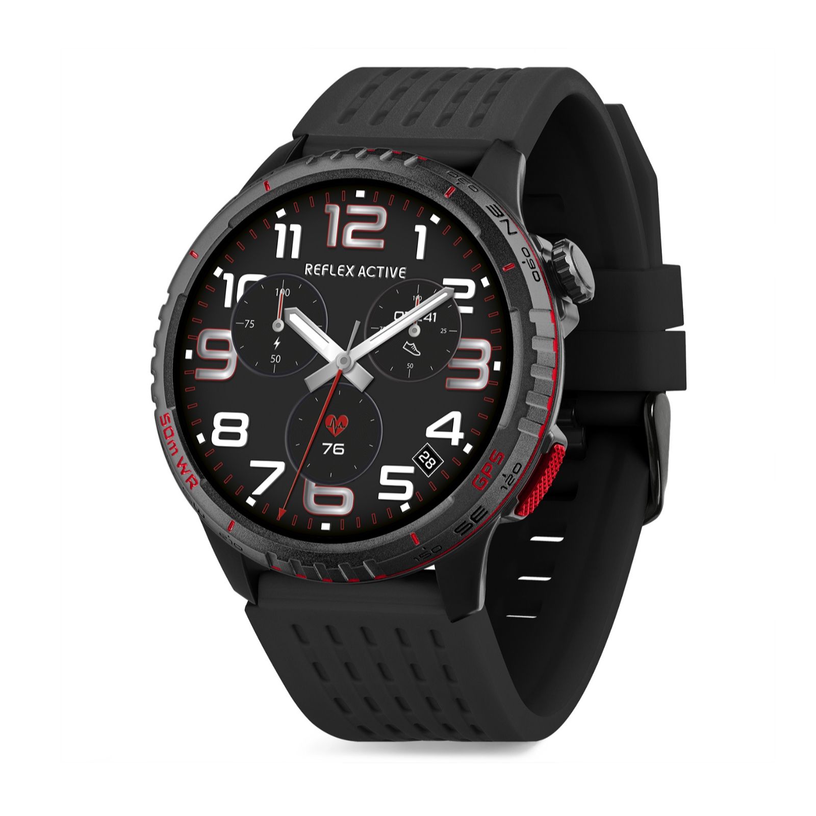 Reflex Active Sea Venture 50m Swim-Safe AMOLED GPS Smart Watch