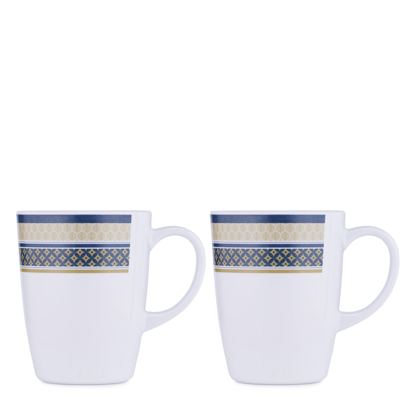 Rosa Lifestyle Set of 2 Single Handed Mugs
