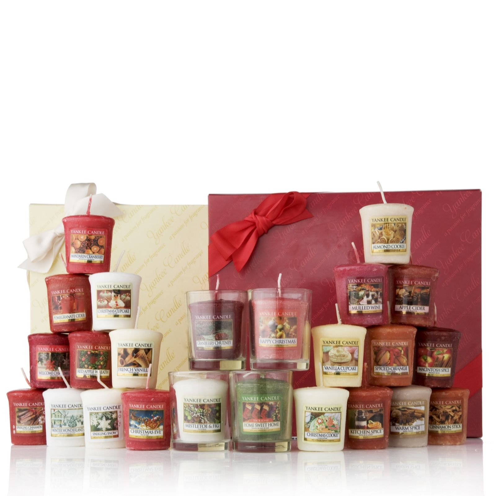 Yankee Candle Set of 2 Seasonal Sampler Gift Sets QVC UK