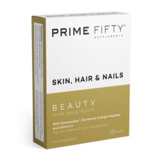 Prime Fifty Skin, Hair & Nails Anti-Ageing Supplements 4 Week Supply